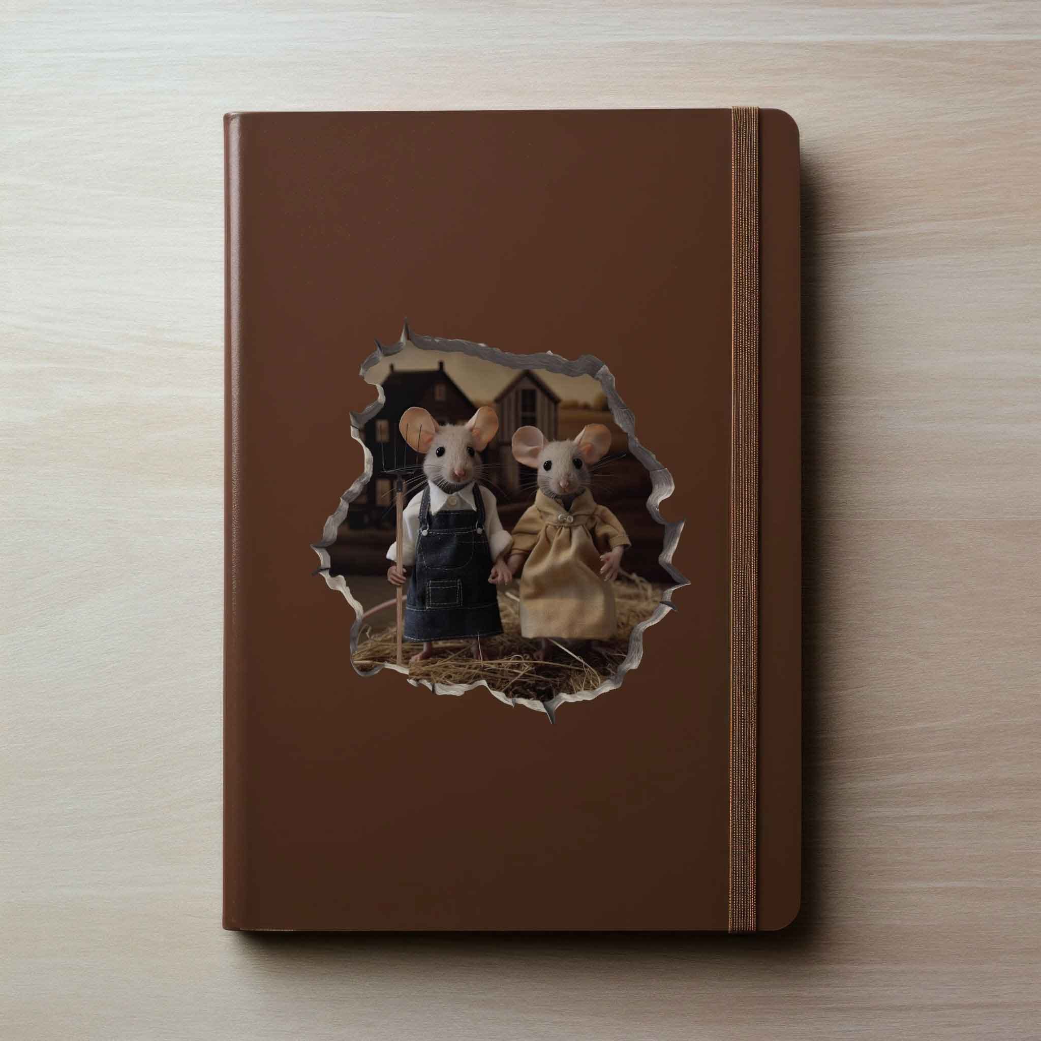 American Gothic Mouse Hole Decal - My Wonderful Walls