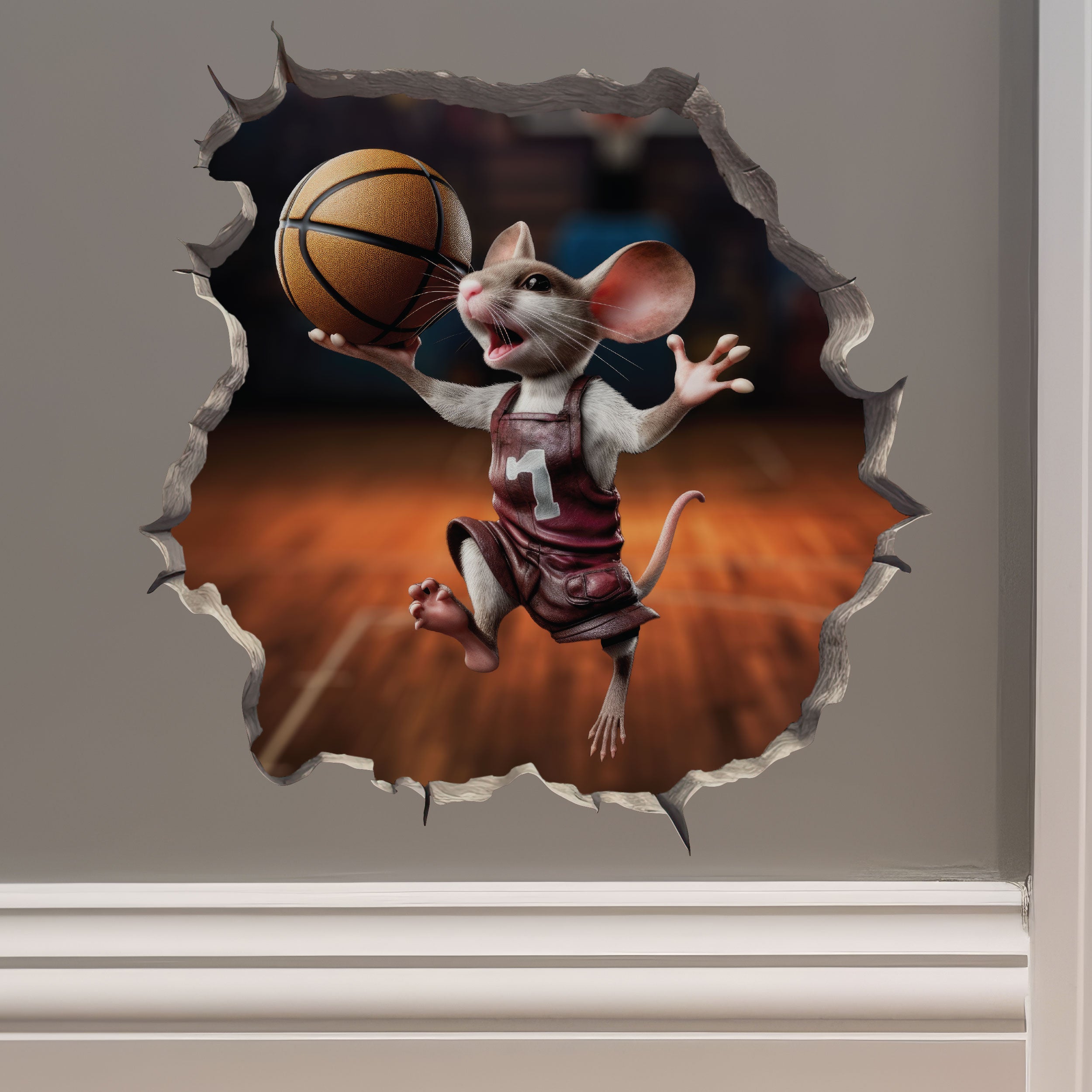 50% OFF LIQUIDATION MOUSE HOLE DECALS - LIMITED QUANTITIES
