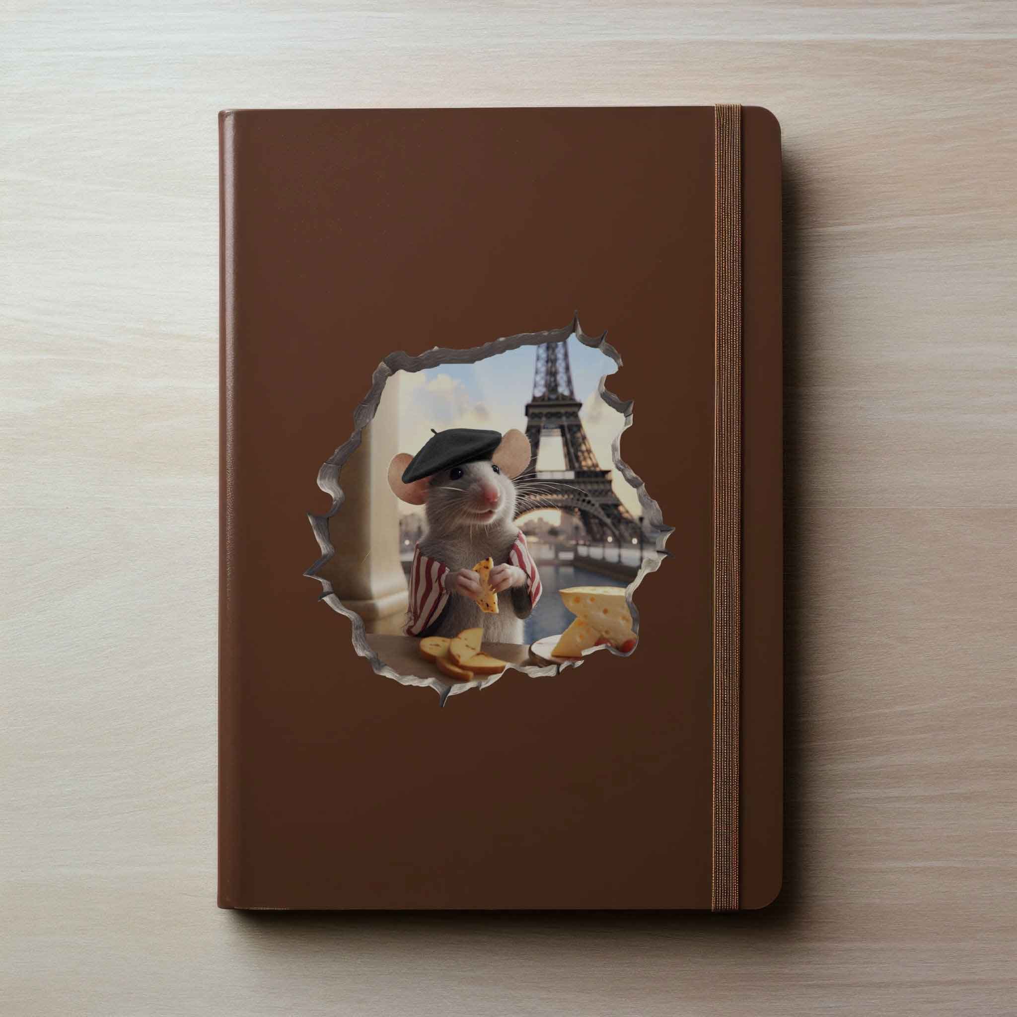 Bon Appétit French Mouse Hole Decal - My Wonderful Walls