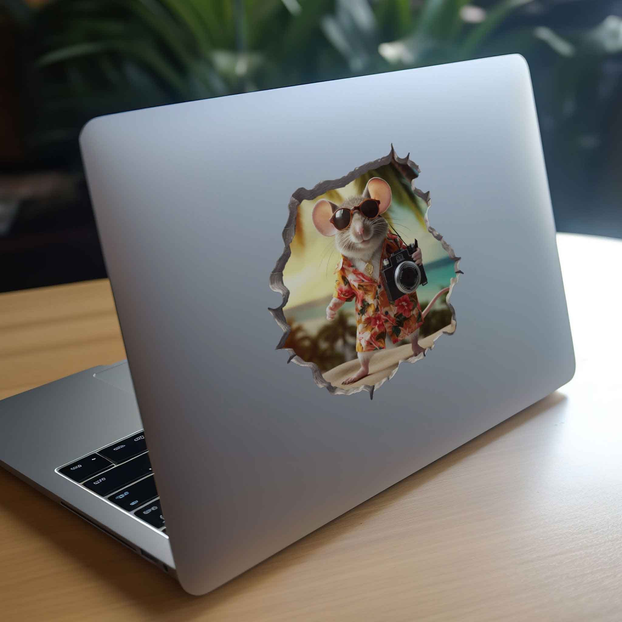 Camera Mouse Hole Decal - My Wonderful Walls