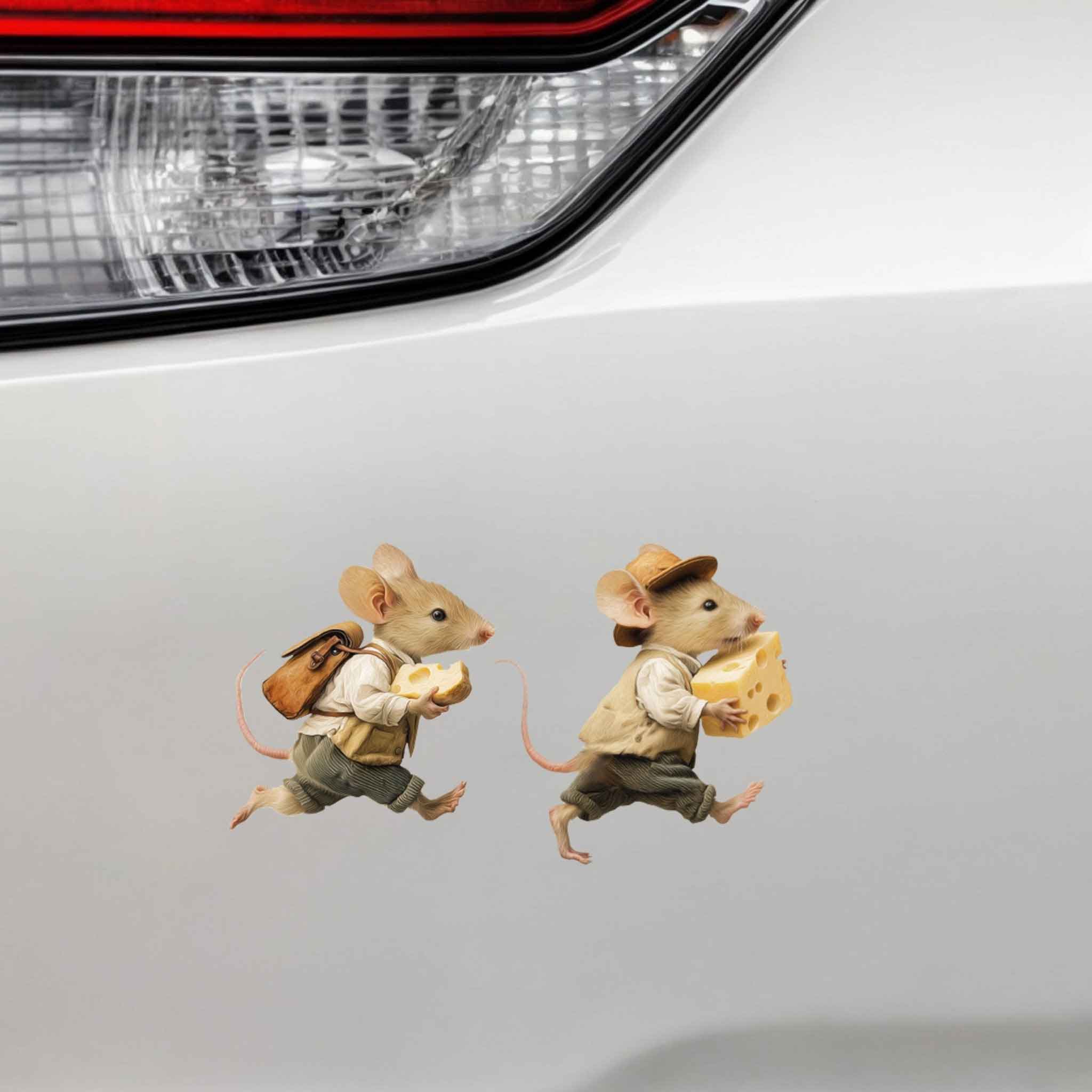 Cheese Heist Mouse Decal - My Wonderful Walls