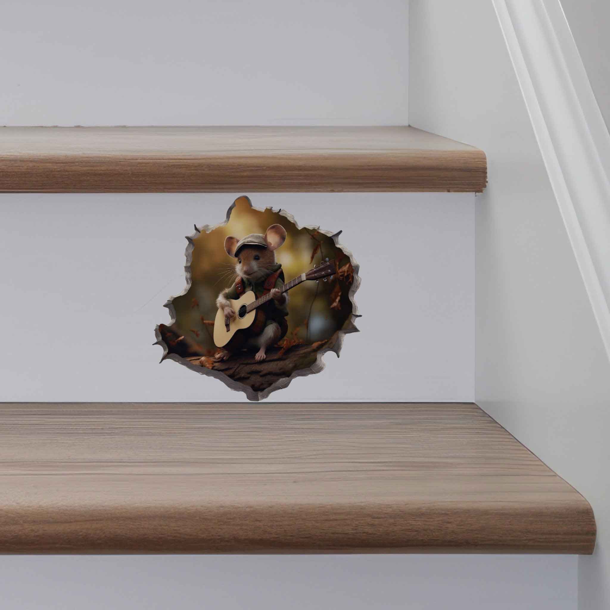 Country Mouse Hole Decal - My Wonderful Walls