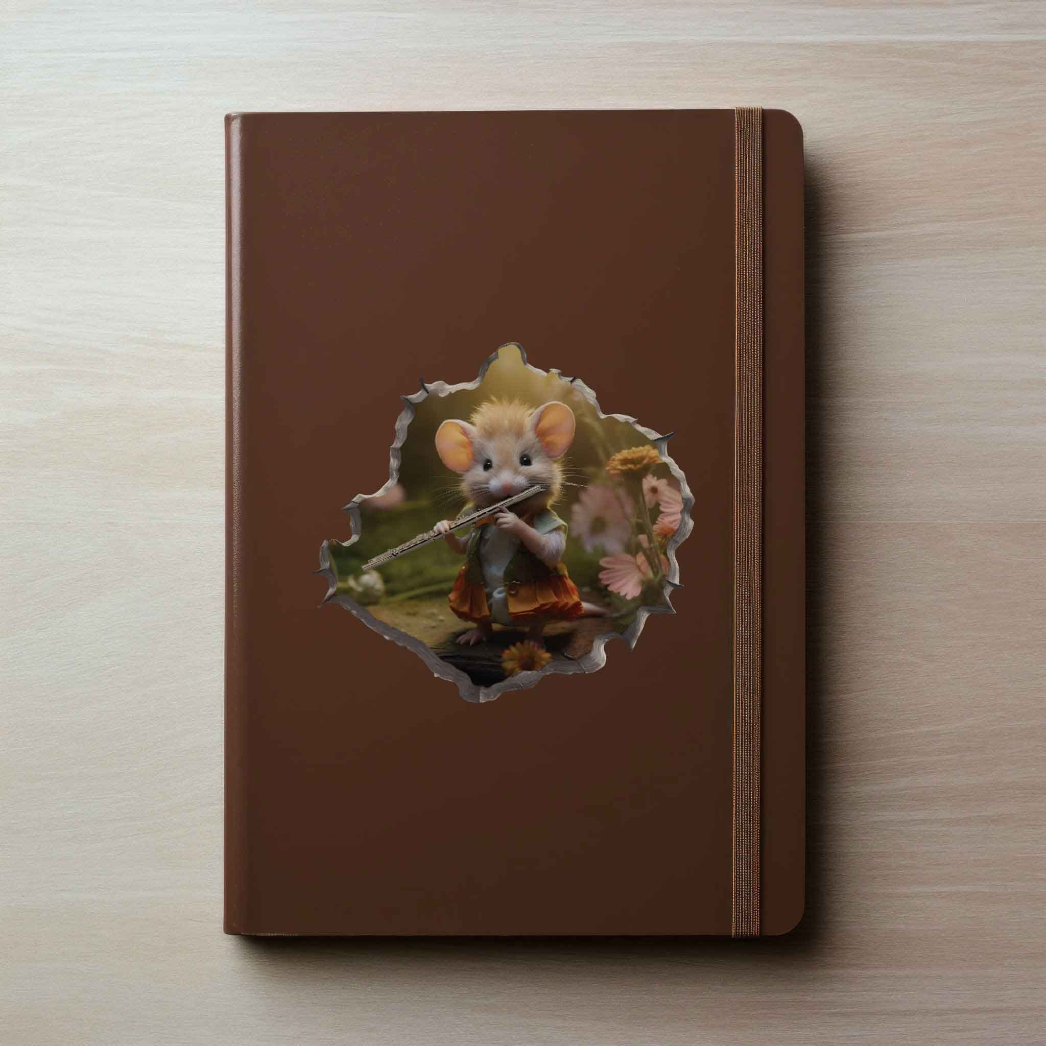 Flute Mouse Hole Decal - My Wonderful Walls