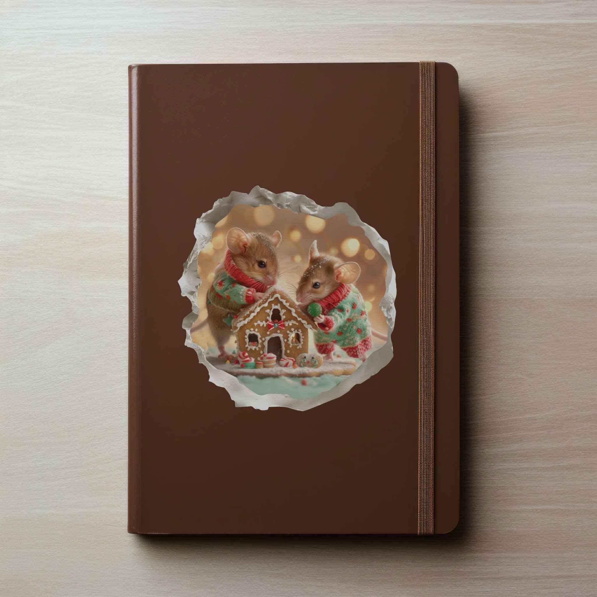 Gingerbread House Mouse Hole Decal - My Wonderful Walls