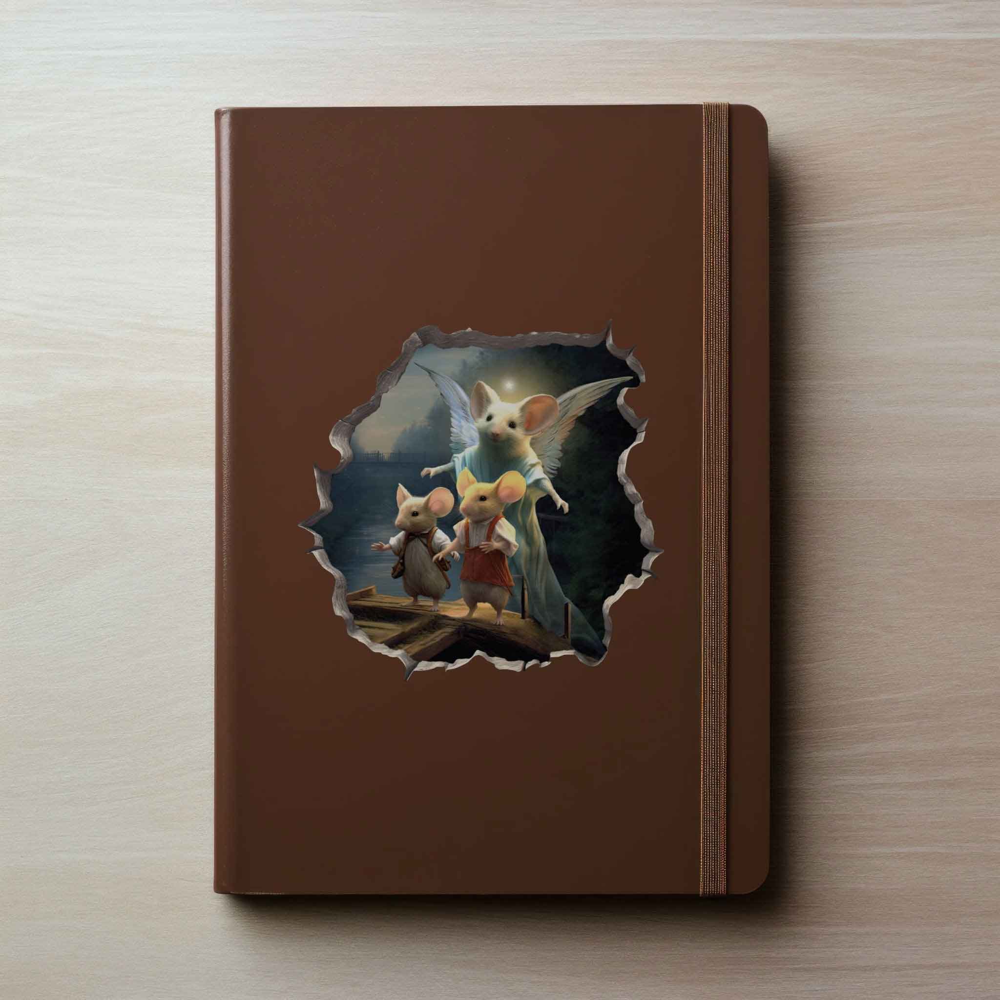 Guardian Angel Mouse Hole Decal - My Wonderful Walls