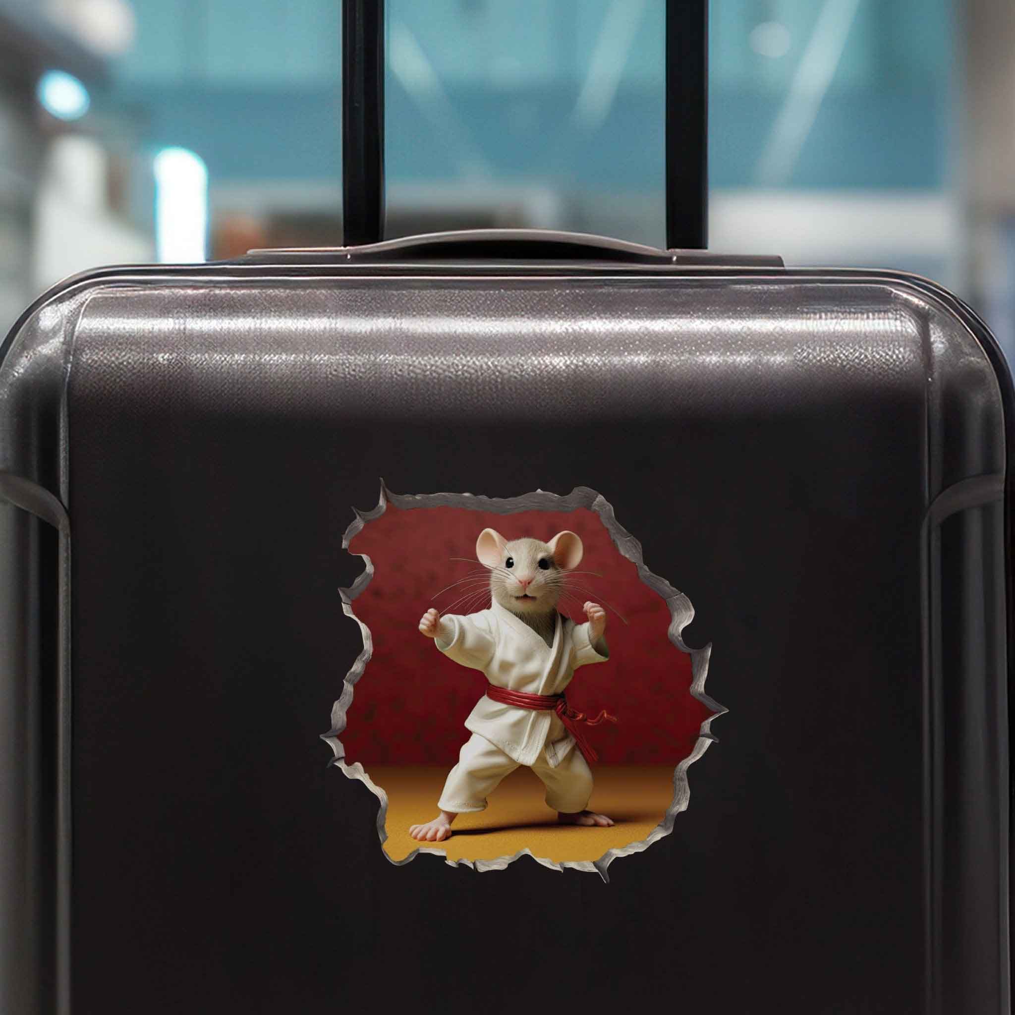 Karate Mouse Hole Decal - My Wonderful Walls