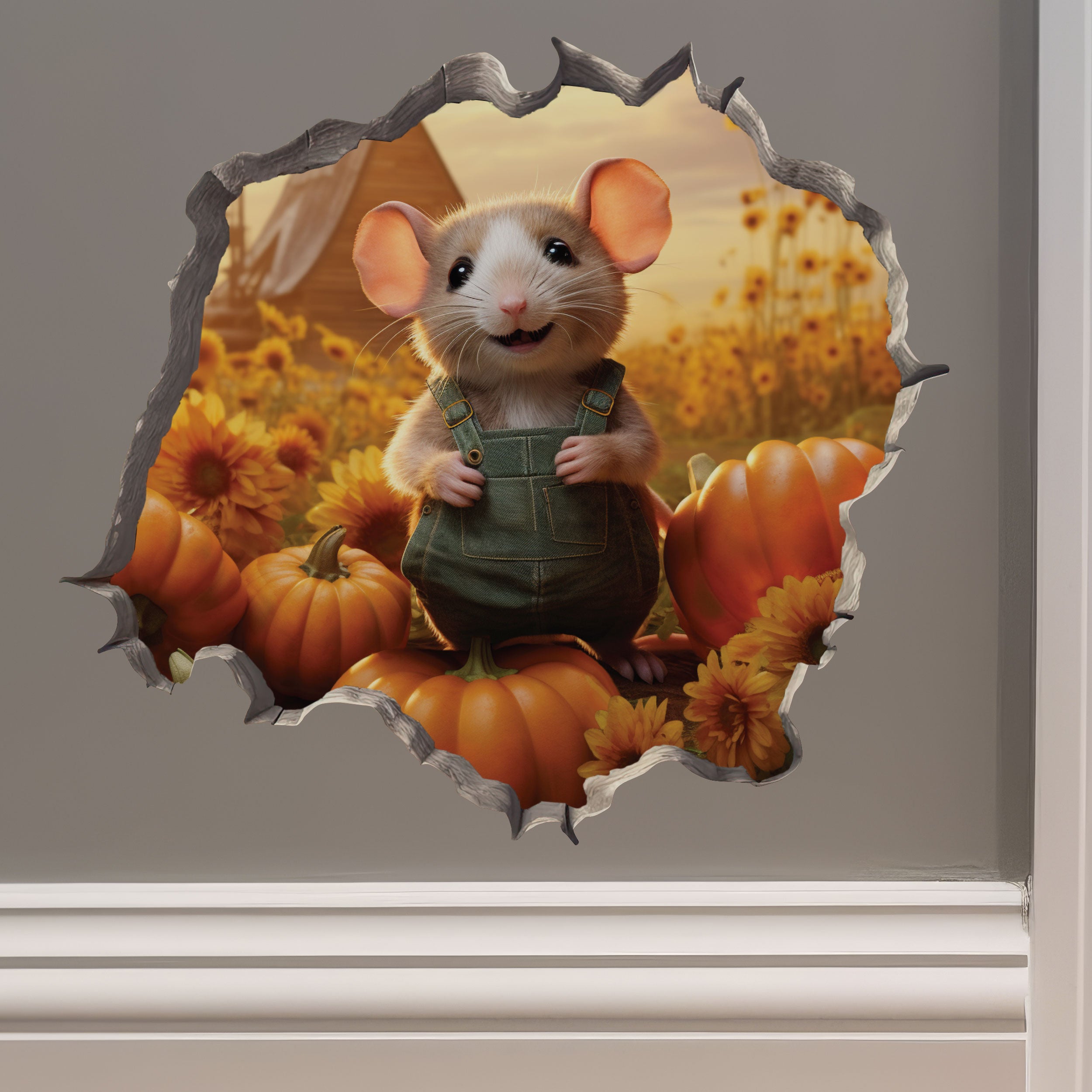 50% OFF LIQUIDATION MOUSE HOLE DECALS - LIMITED QUANTITIES