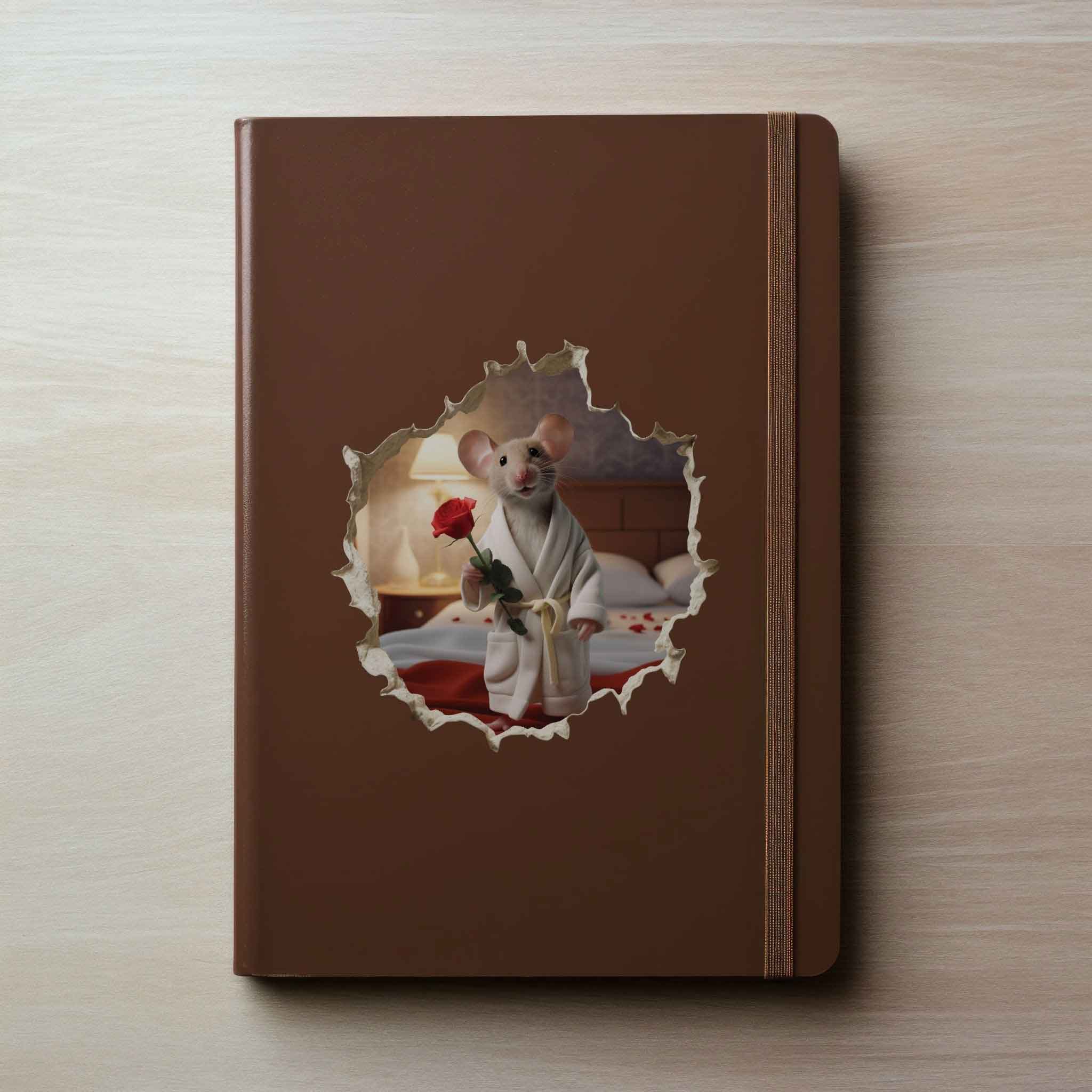 Romantic Rodent Mouse Hole Decal - My Wonderful Walls