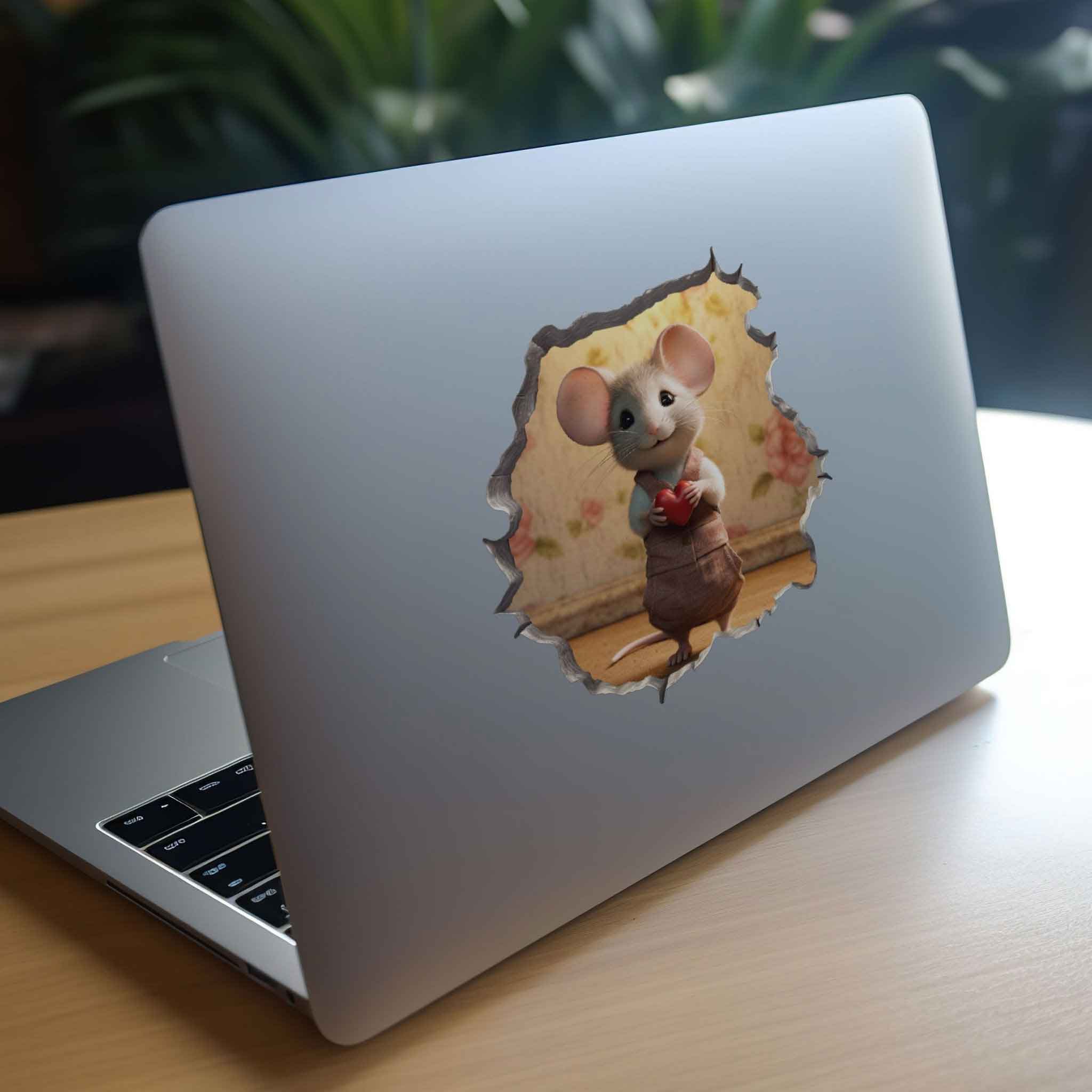Sweetheart Mouse Hole Decal - My Wonderful Walls
