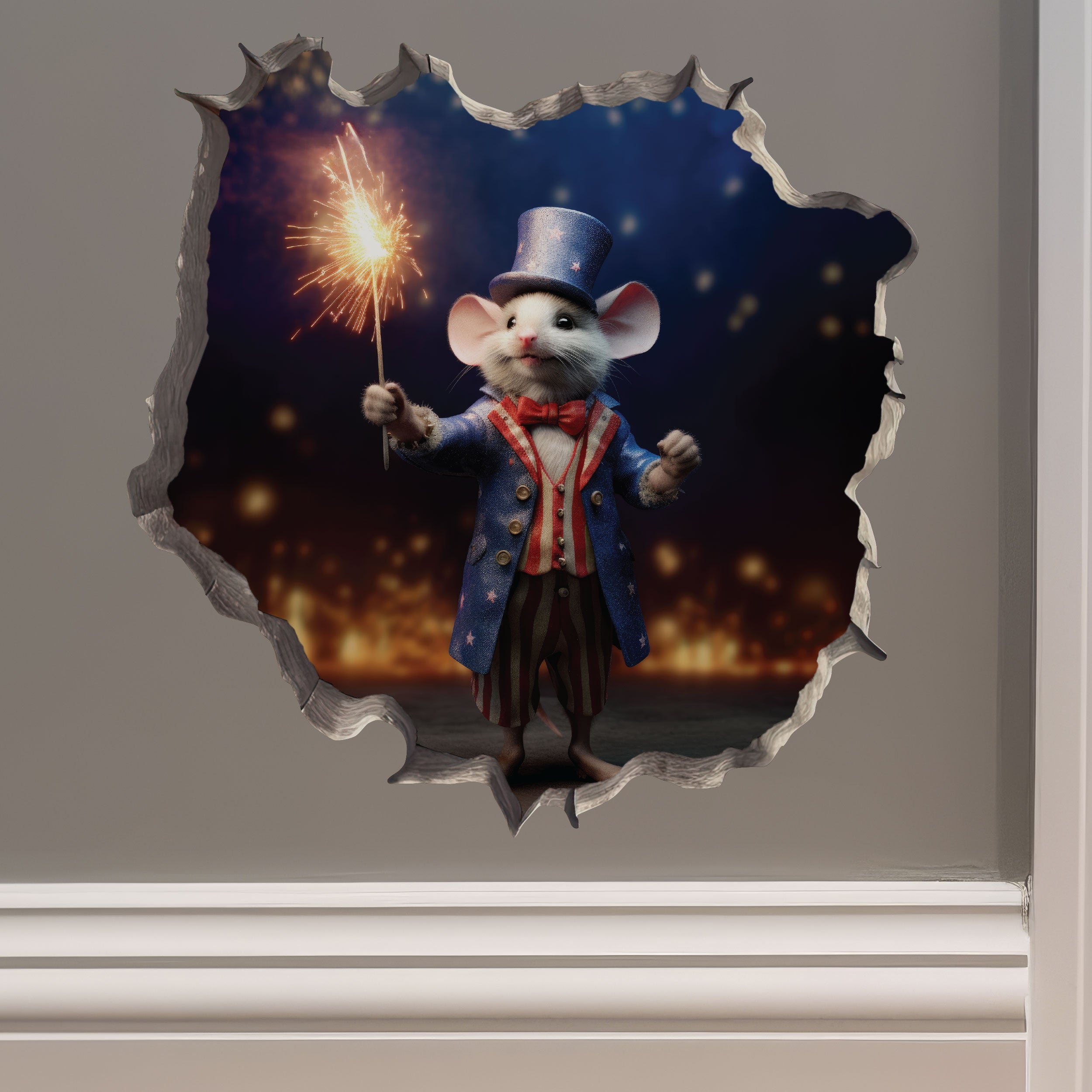 50% OFF LIQUIDATION MOUSE HOLE DECALS - LIMITED QUANTITIES