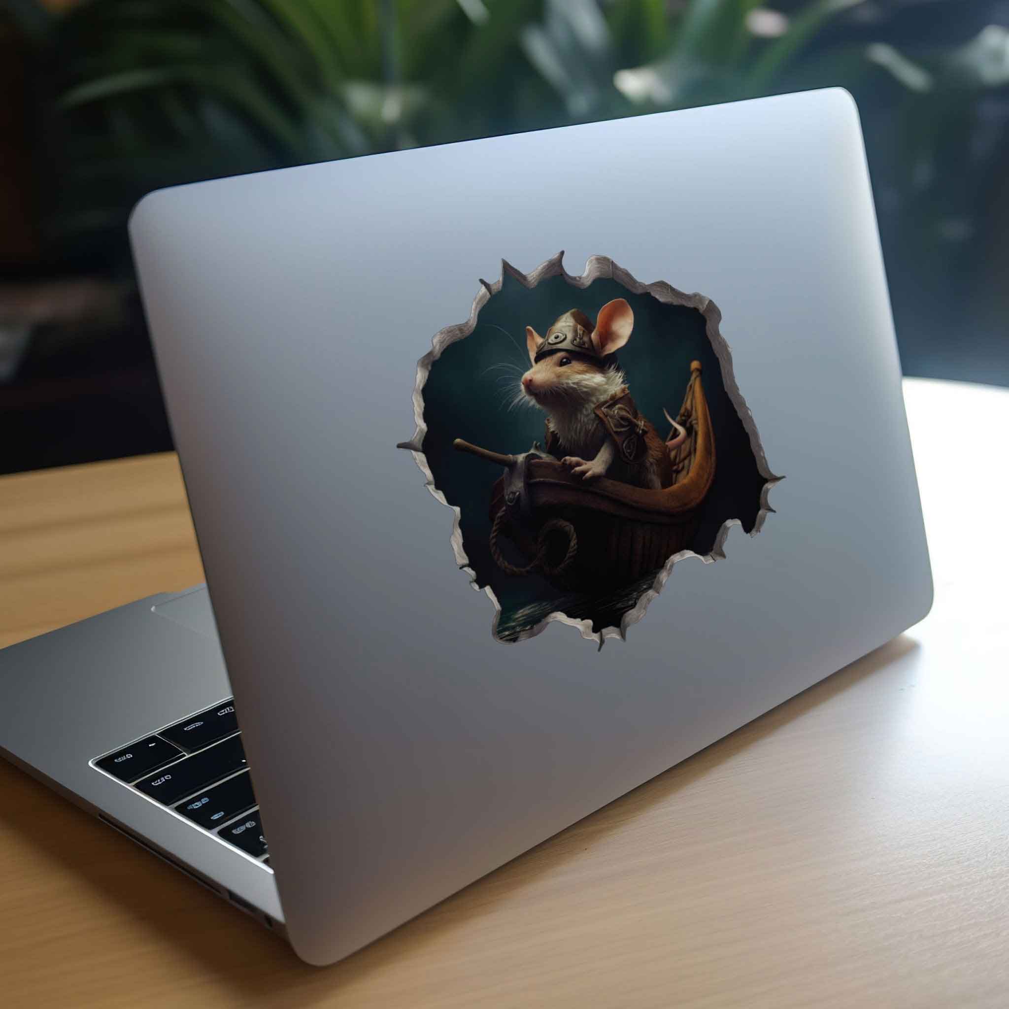 Viking Mouse Hole Decal - My Wonderful Walls