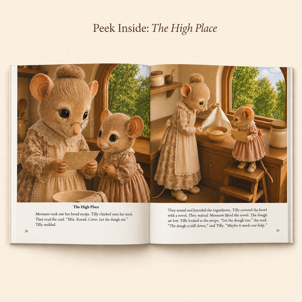 Grandma Tales Hardback Storybook & Mouse Hole Decal Set