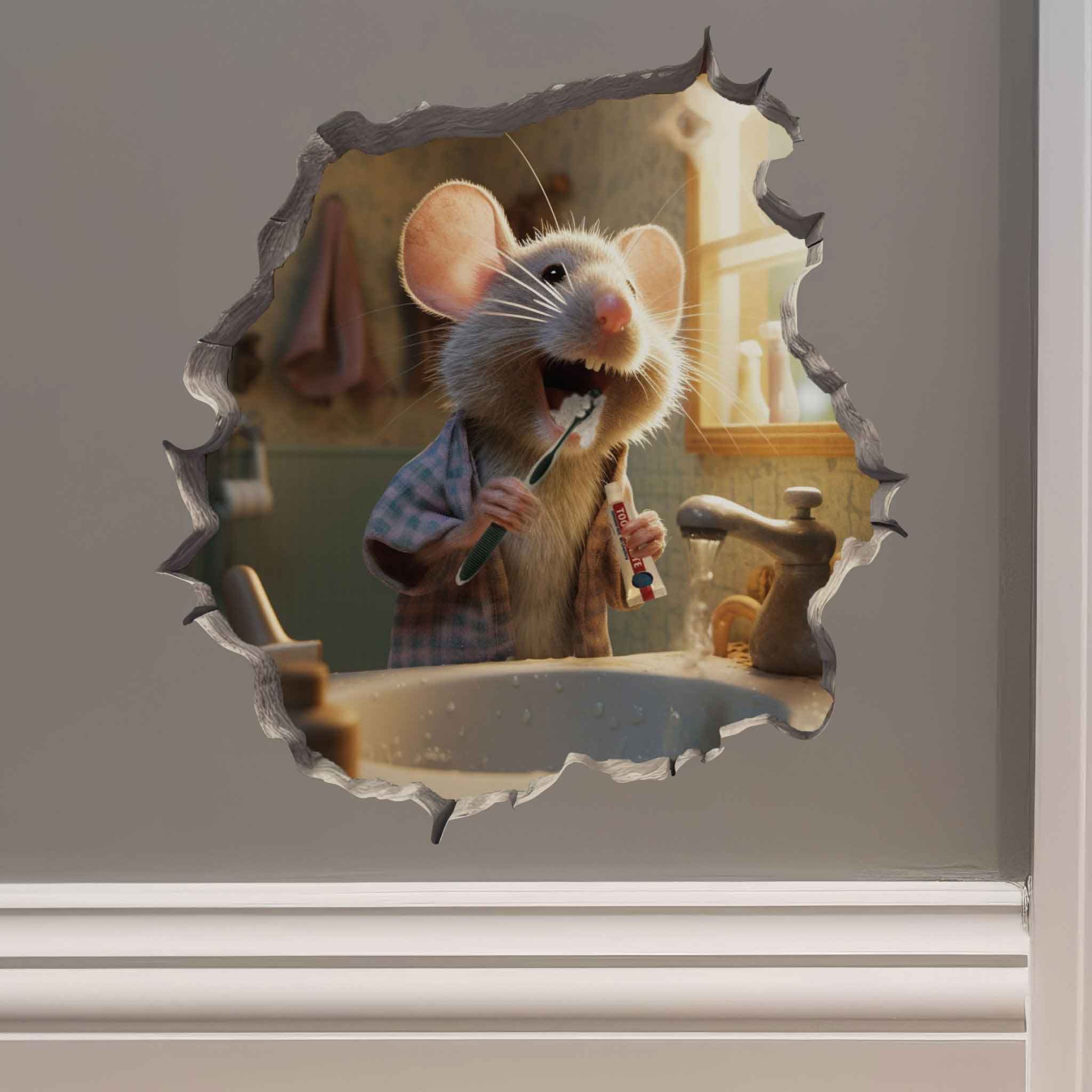 Bathroom Buddies Mouse Bundle - My Wonderful Walls