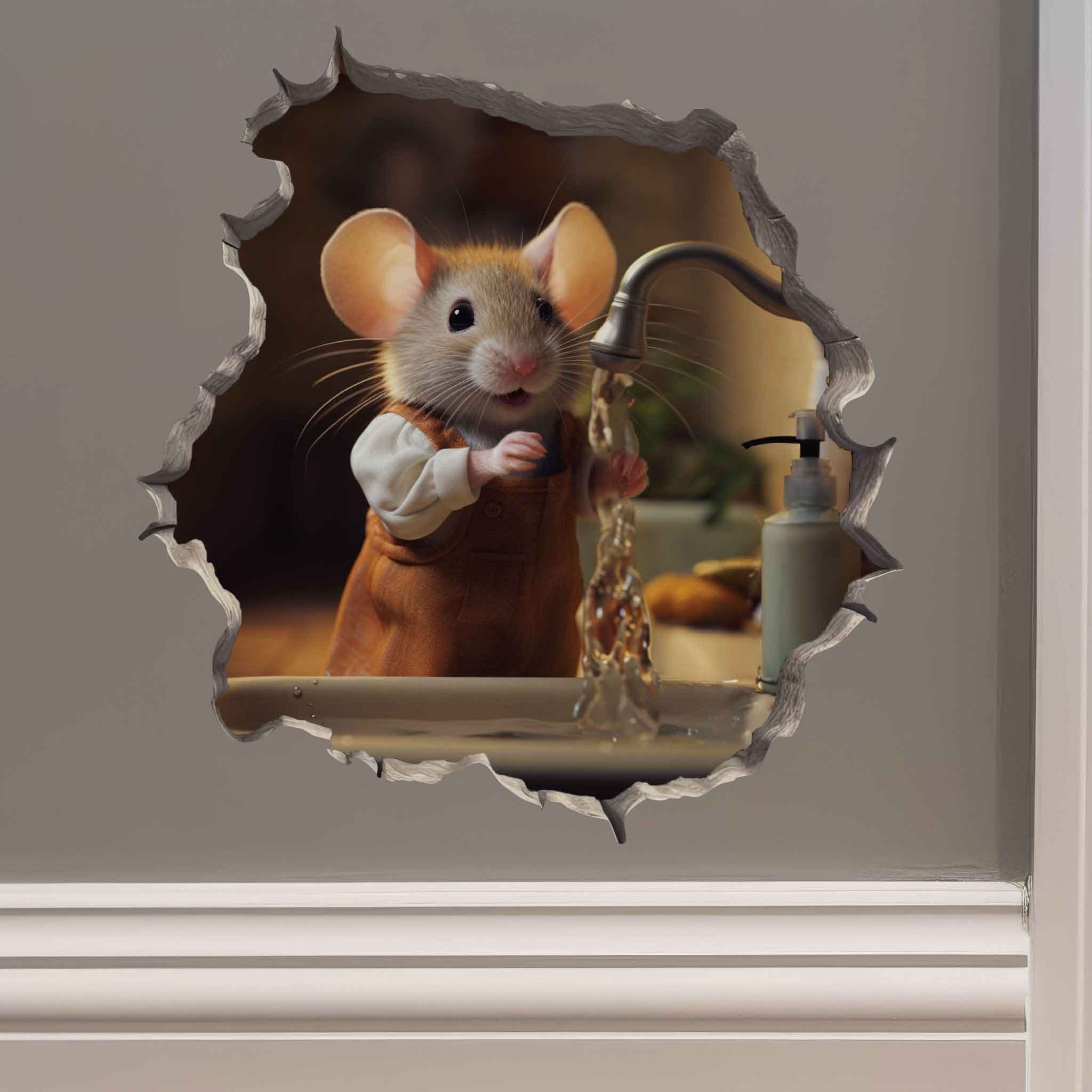 Bathroom Buddies Mouse Bundle - My Wonderful Walls
