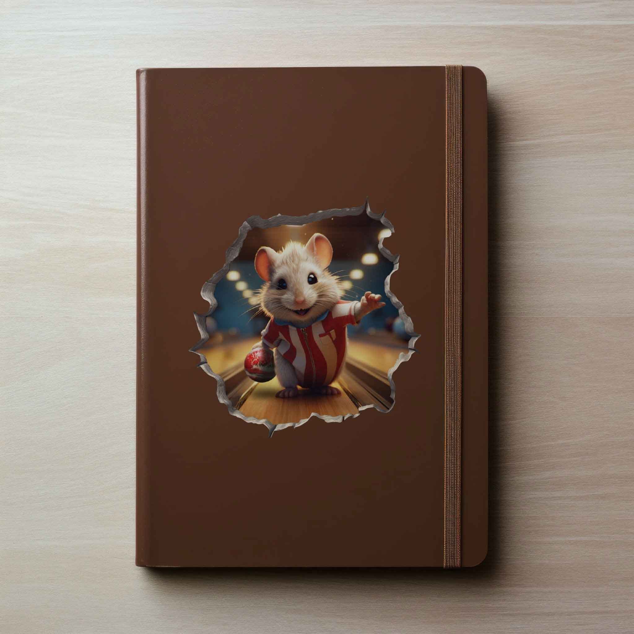 Bowling Mouse Hole Decal - My Wonderful Walls