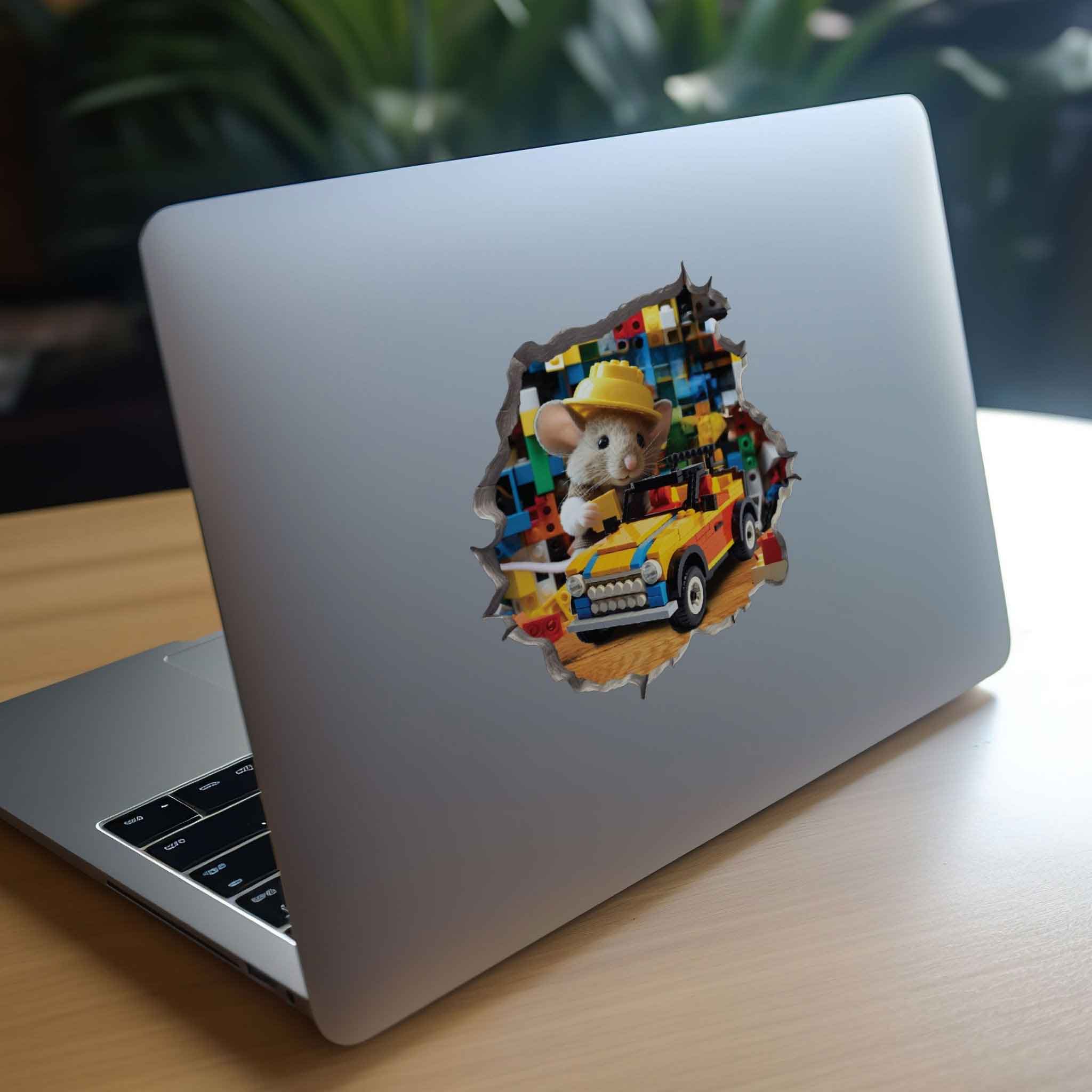 Building Blocks Mouse Hole Decal - My Wonderful Walls