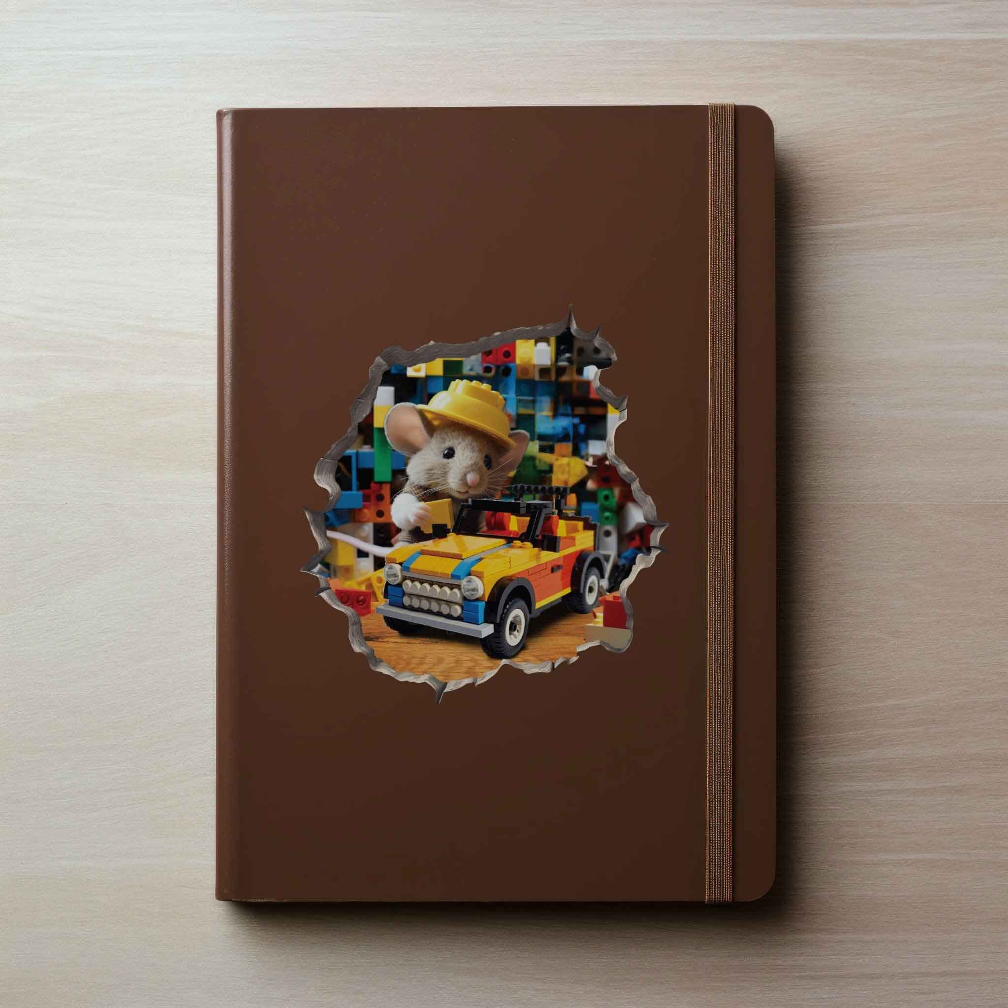 Building Blocks Mouse Hole Decal - My Wonderful Walls