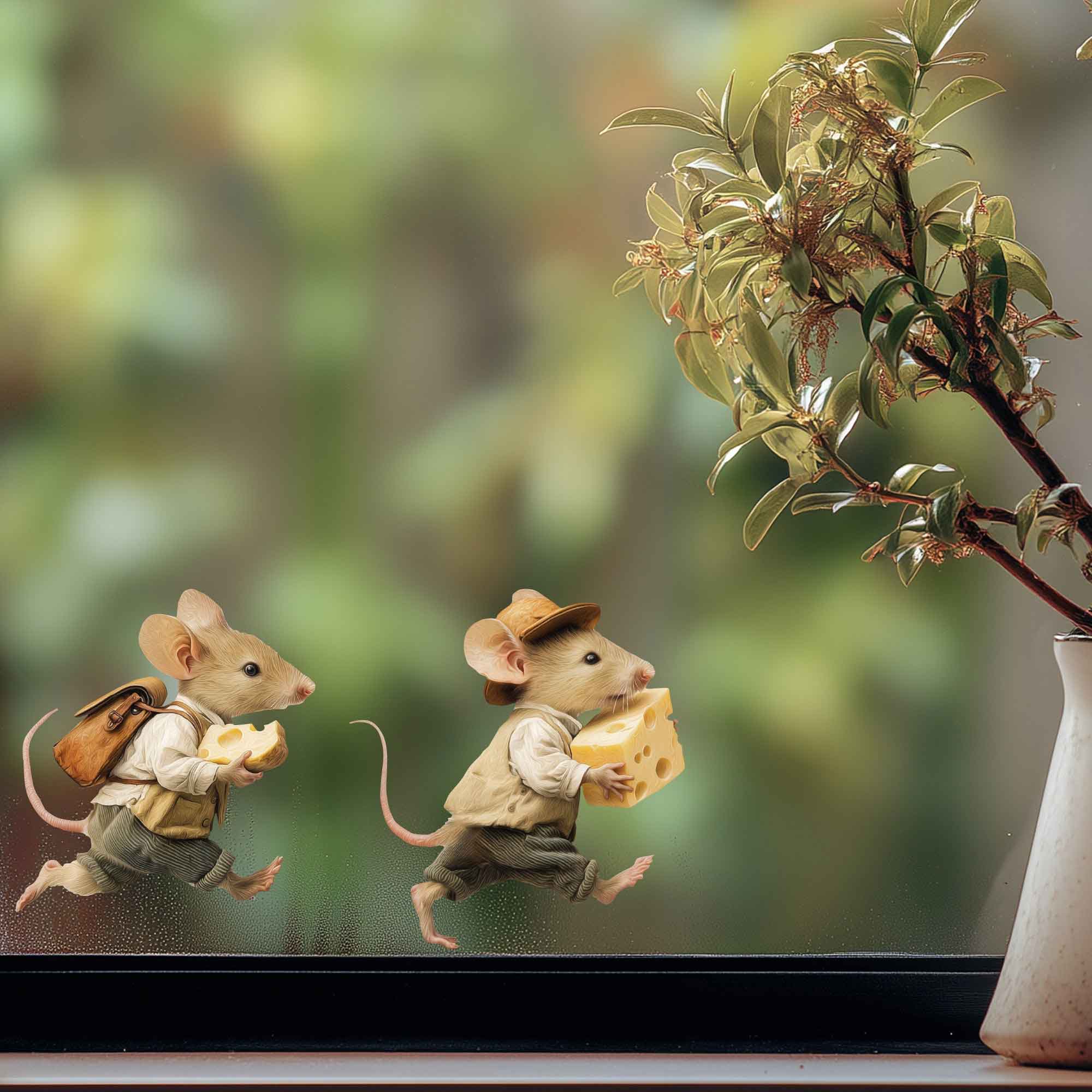 Cheese Heist Mouse Decal - My Wonderful Walls