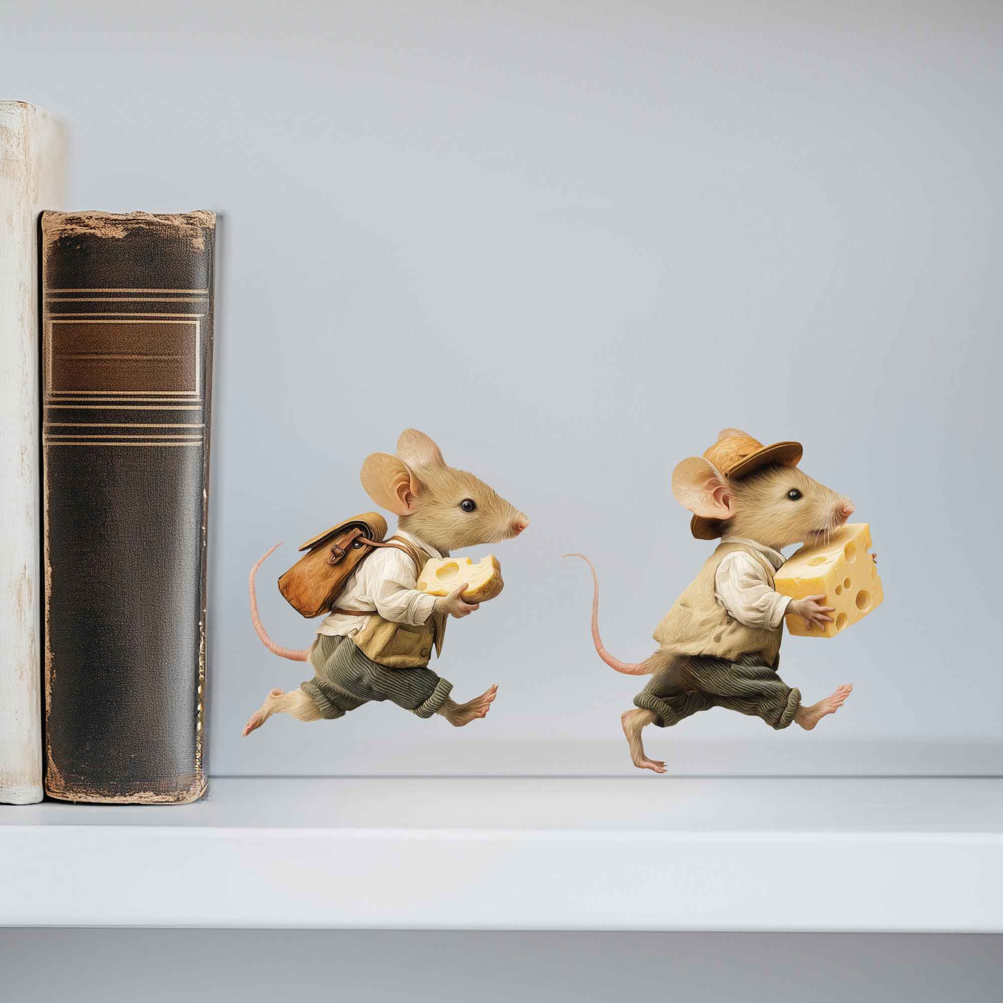 Cheese Heist Mouse Decal - My Wonderful Walls