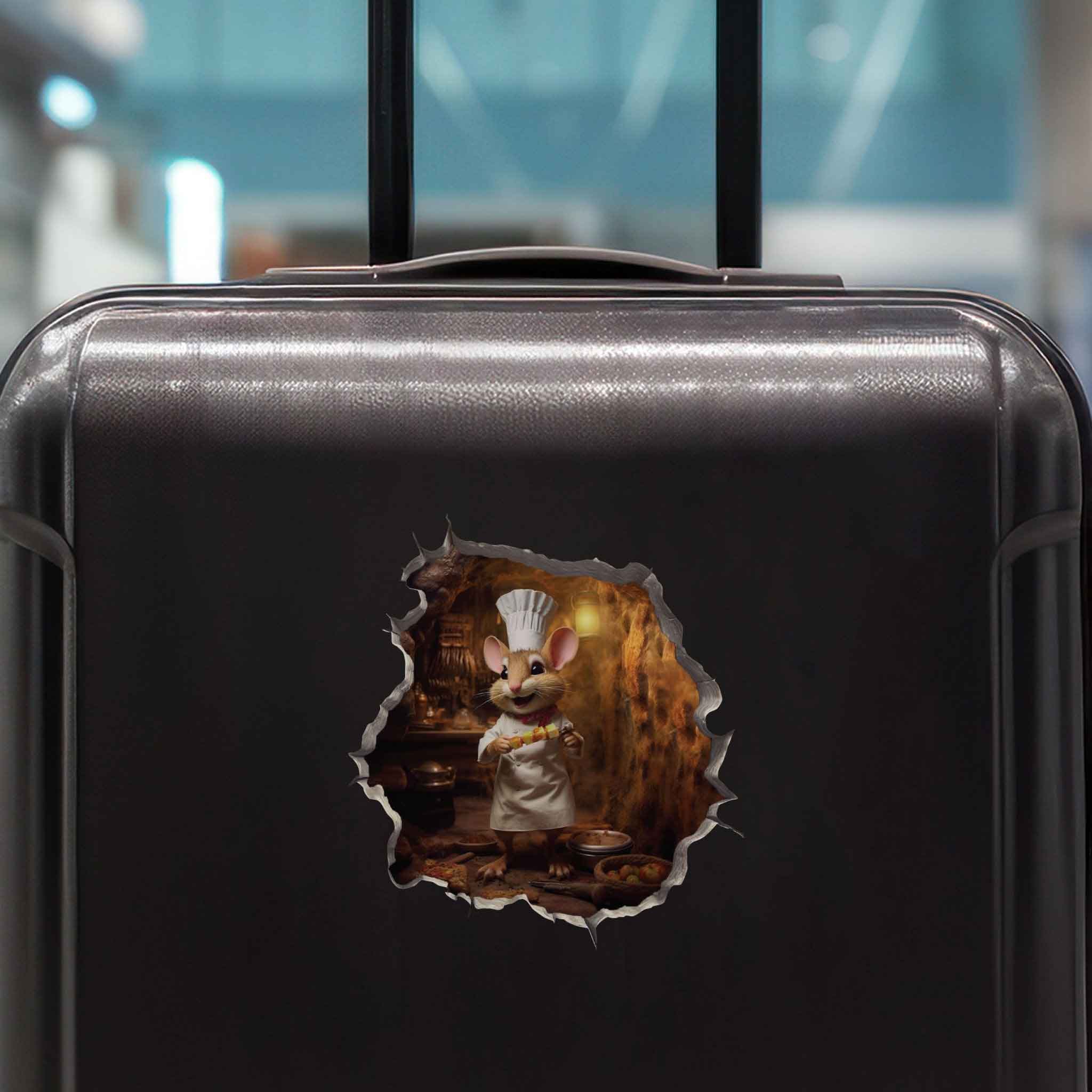 Chef Mouse Hole Decal - My Wonderful Walls