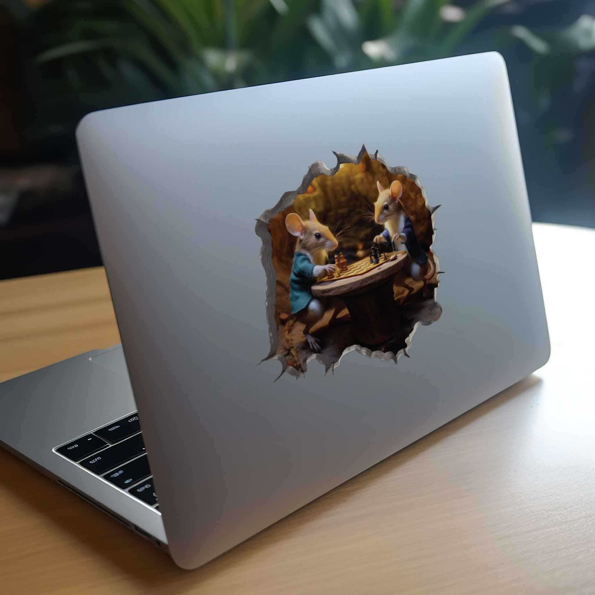 Chess Mouse Hole Decal - My Wonderful Walls