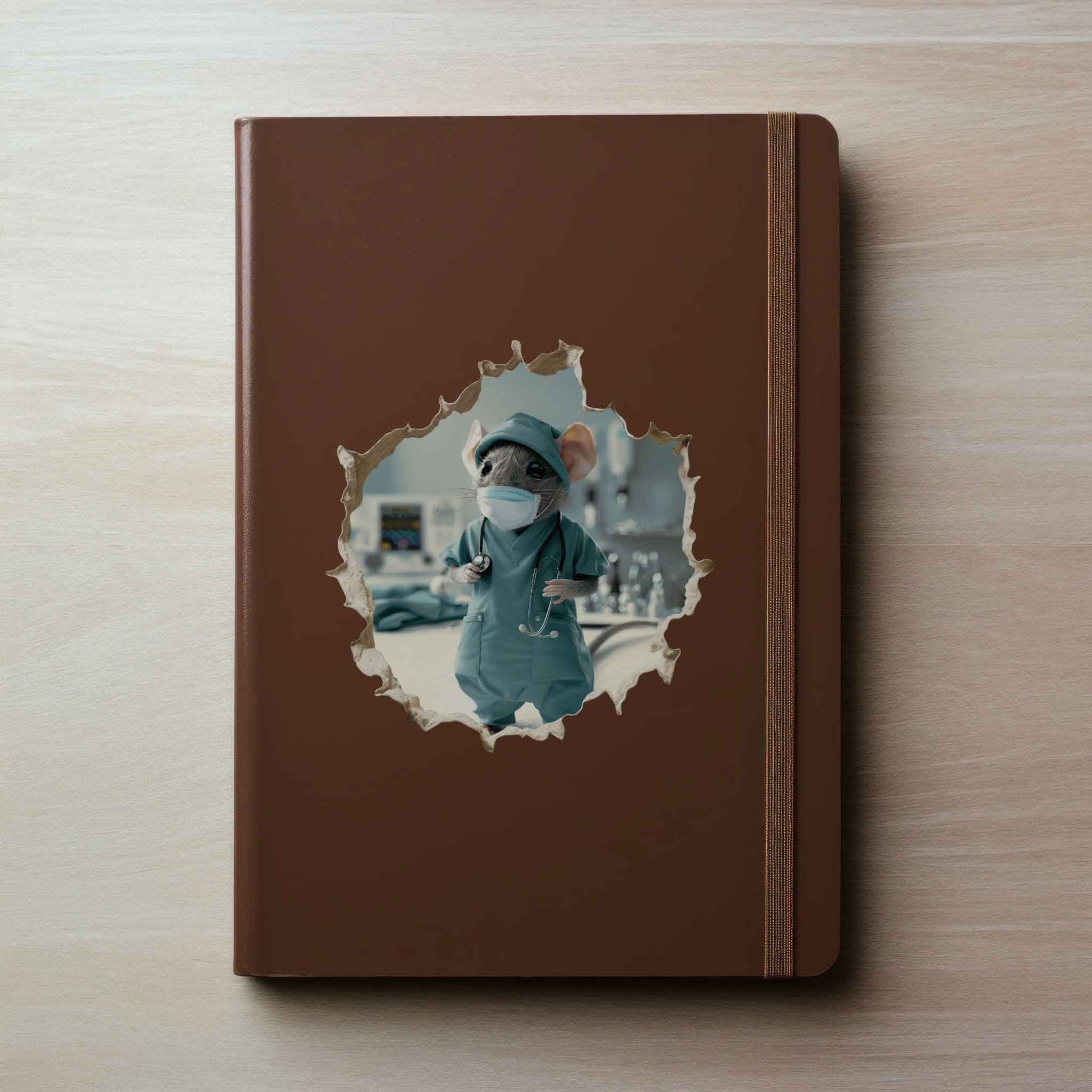 Doctor Surgeon Mouse Hole Decal - My Wonderful Walls