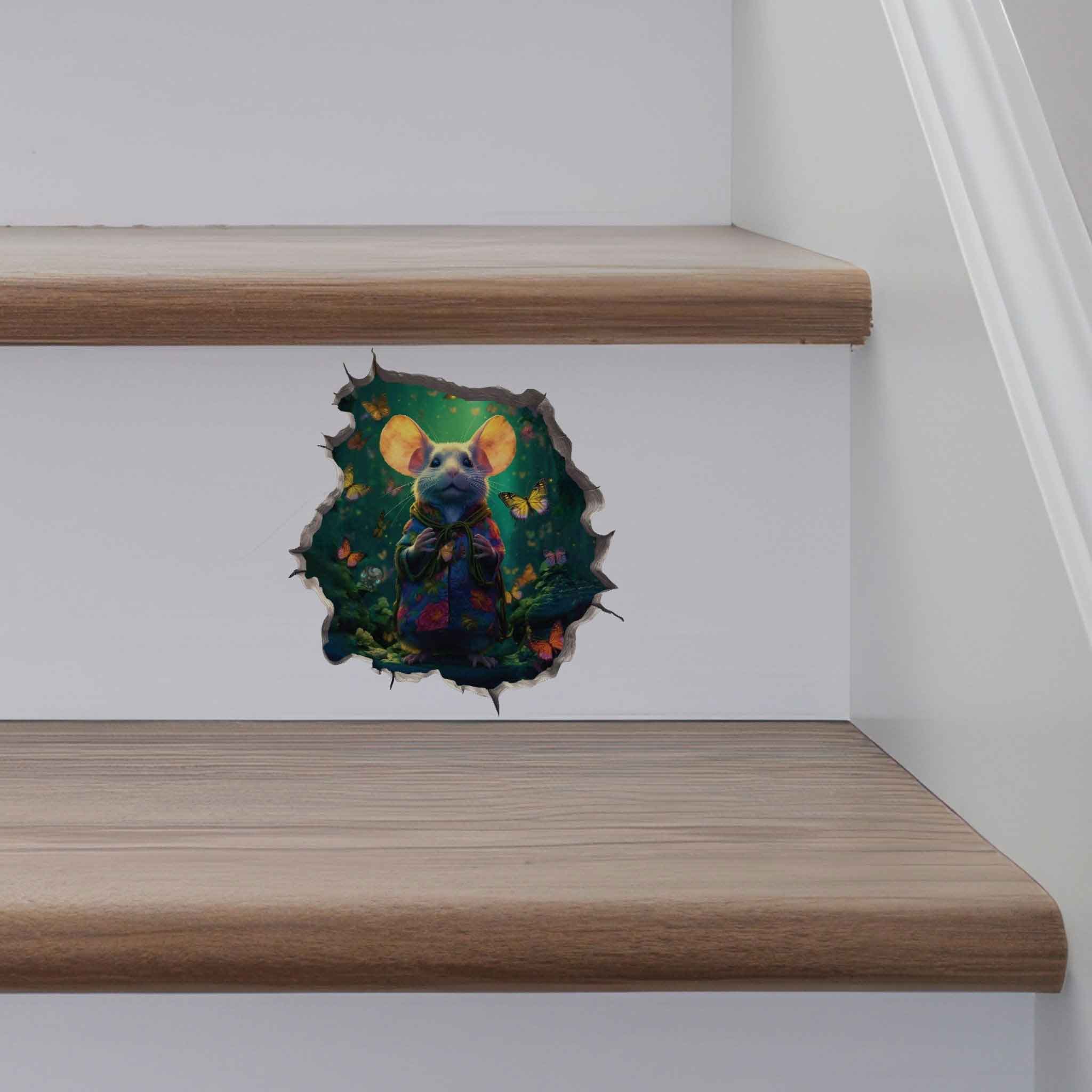 Druid Mouse Hole Decal - My Wonderful Walls
