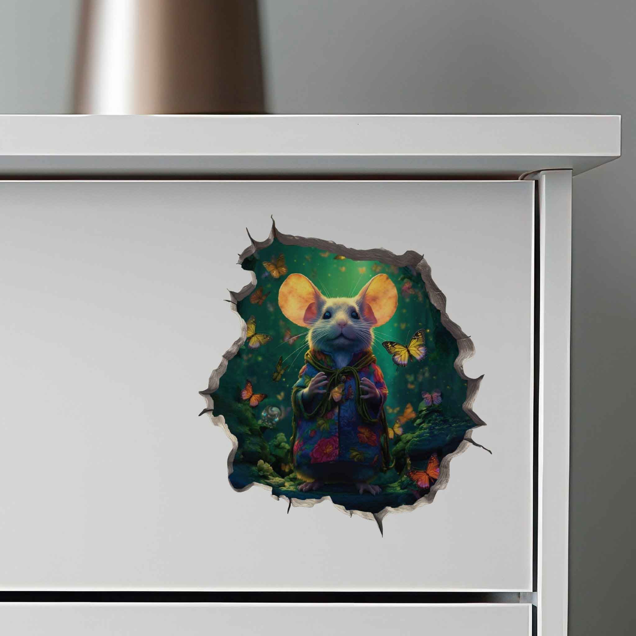 Druid Mouse Hole Decal - My Wonderful Walls