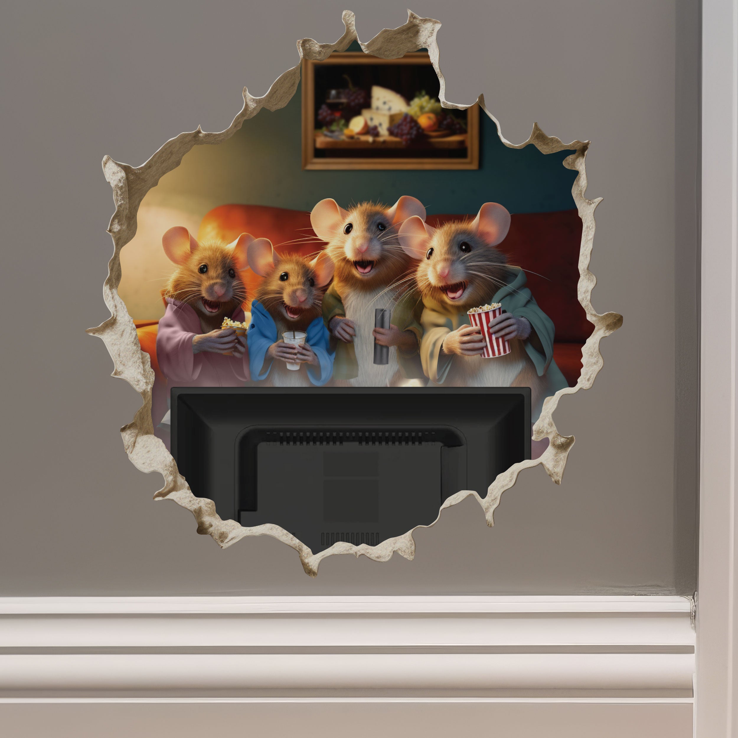 50% OFF LIQUIDATION MOUSE HOLE DECALS - LIMITED QUANTITIES