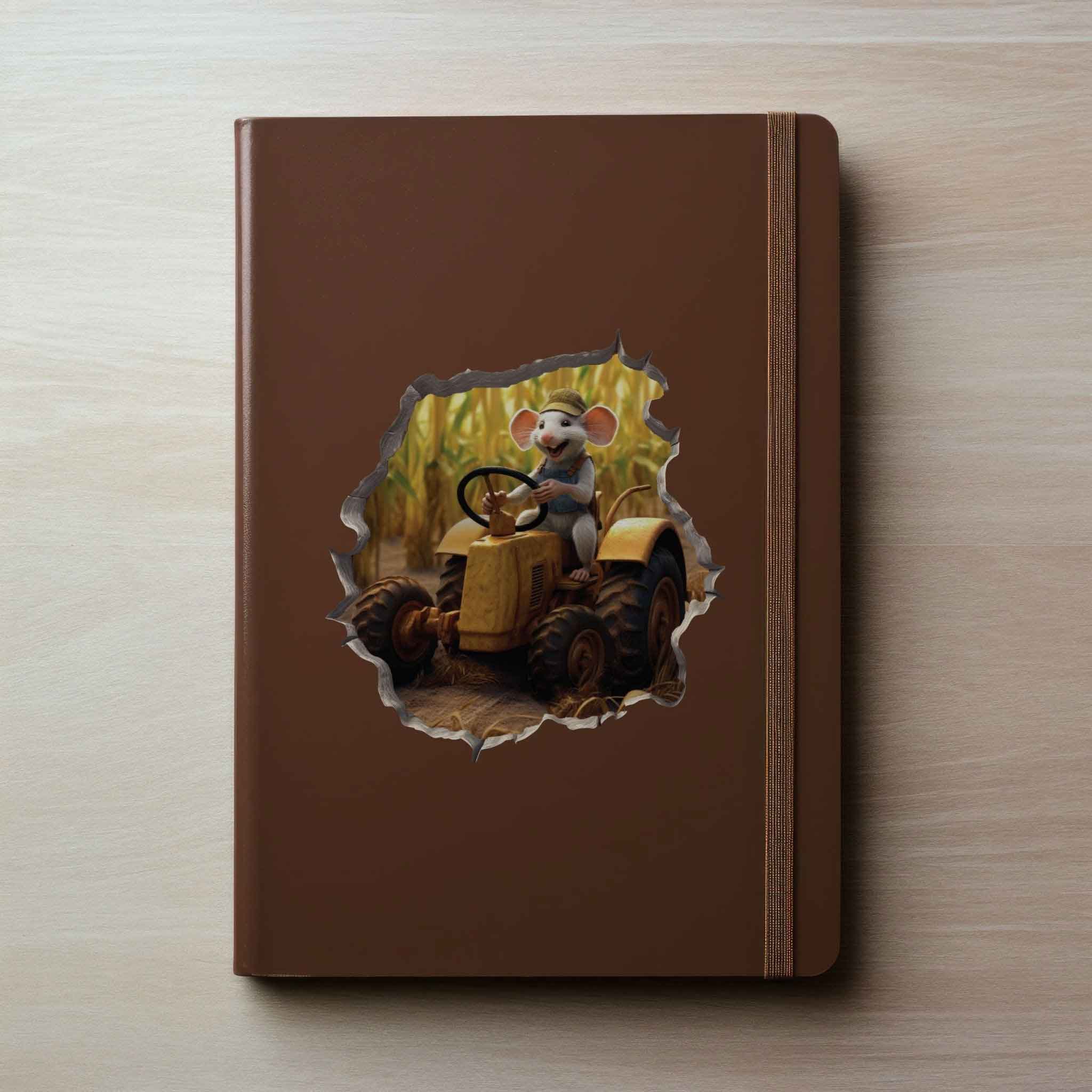 Farmer Mouse Hole Decal - My Wonderful Walls