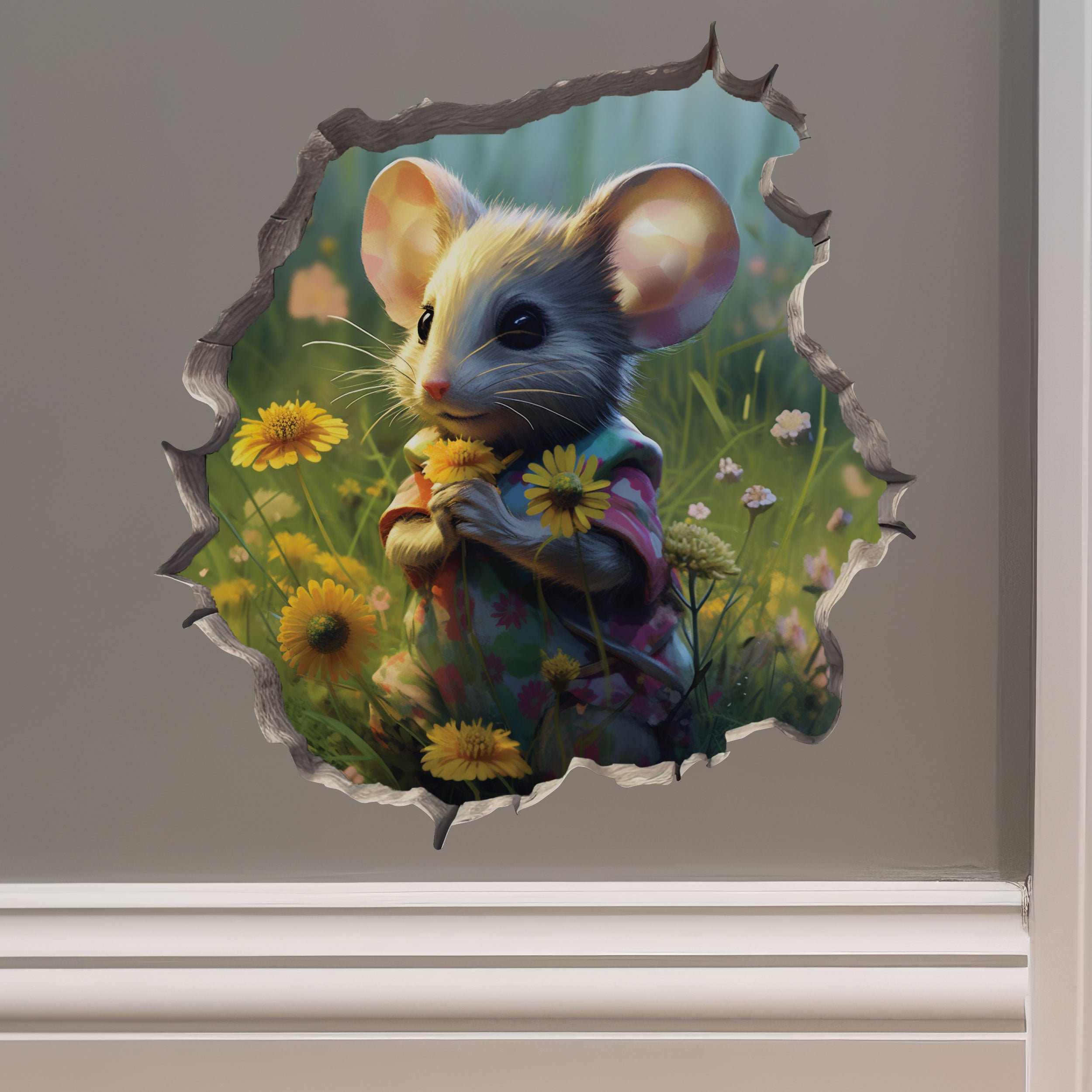 50% OFF LIQUIDATION MOUSE HOLE DECALS - LIMITED QUANTITIES