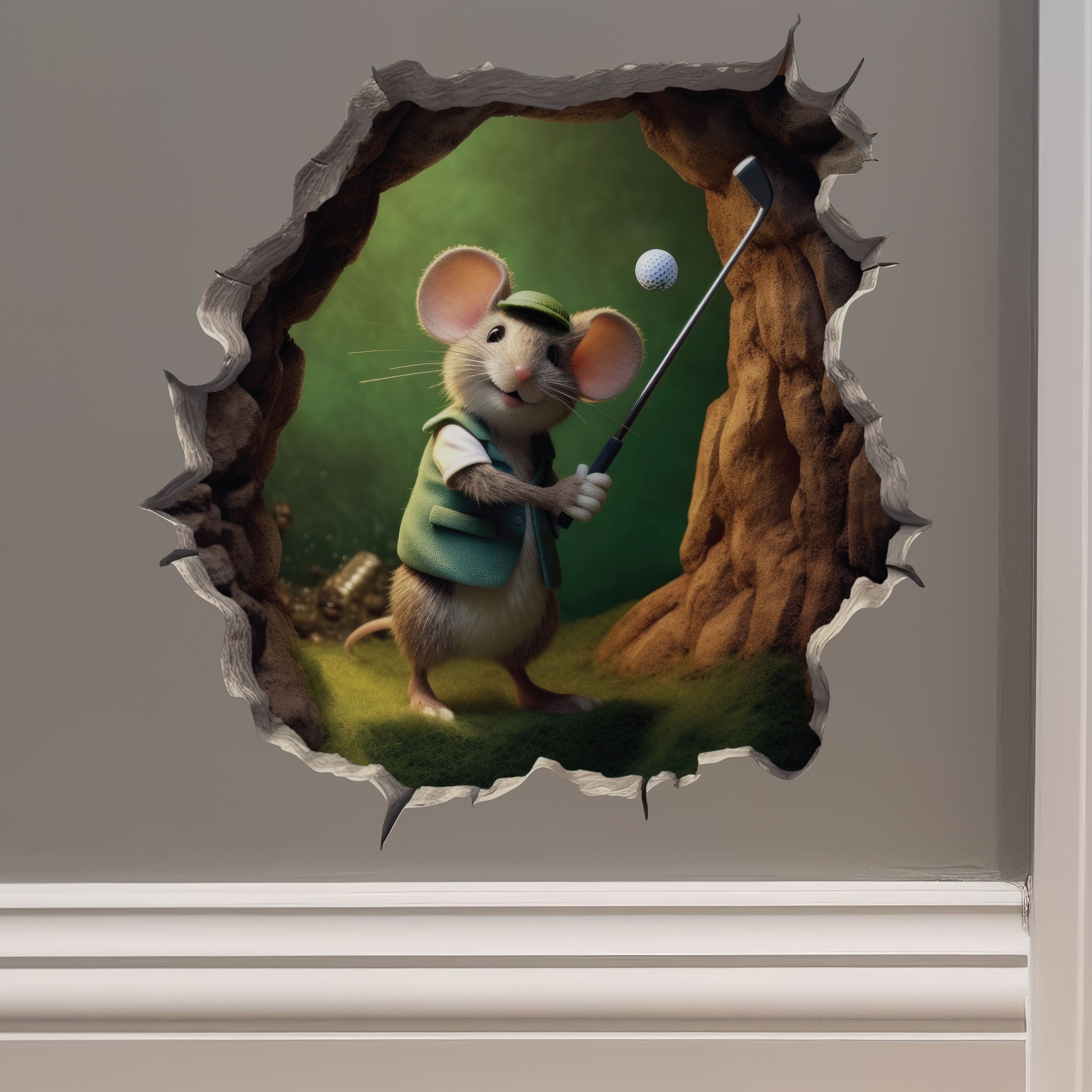 50% OFF LIQUIDATION MOUSE HOLE DECALS - LIMITED QUANTITIES