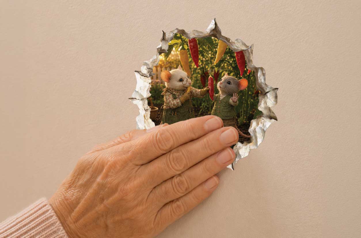 Hide the mice