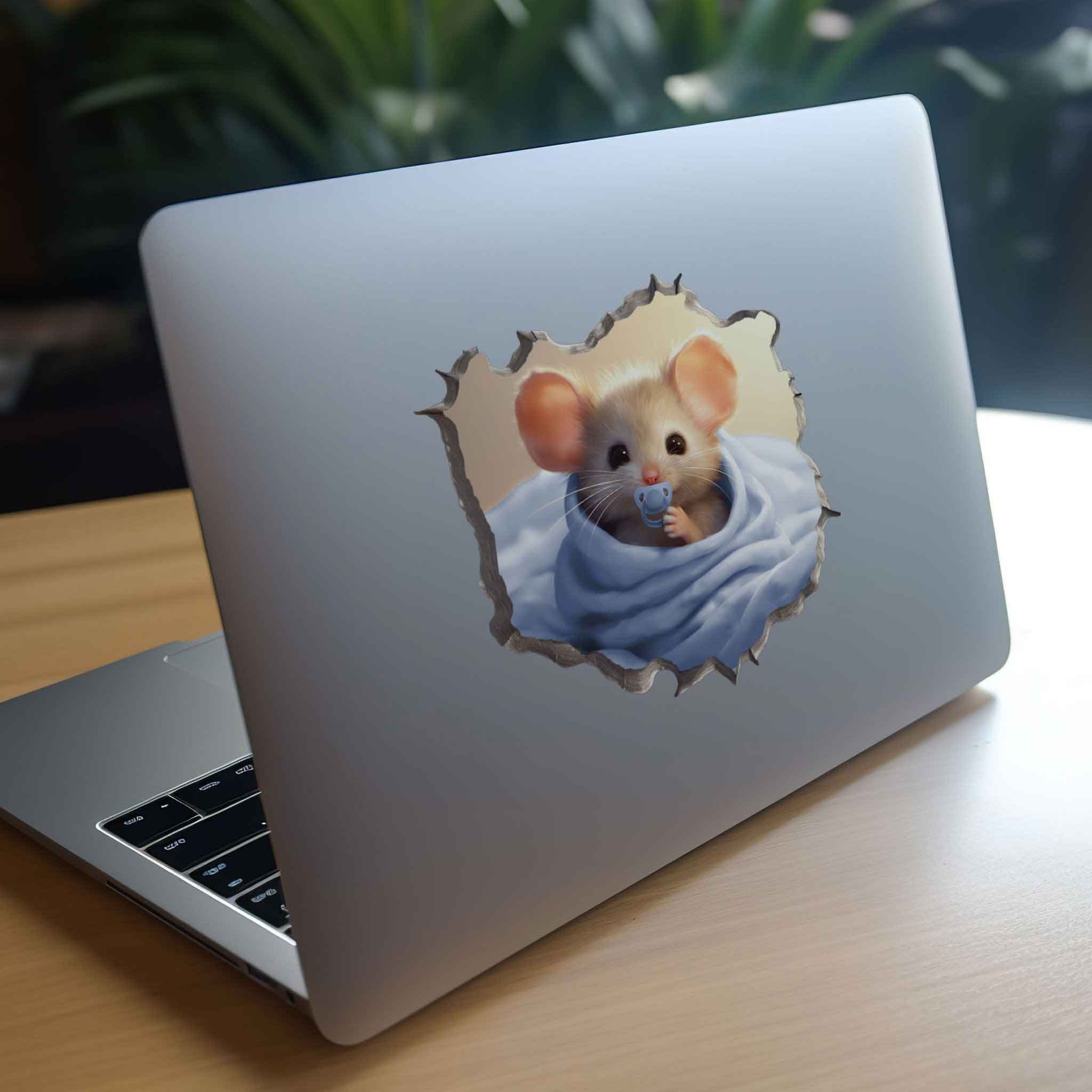 It's a Boy Mouse Hole Decal - My Wonderful Walls