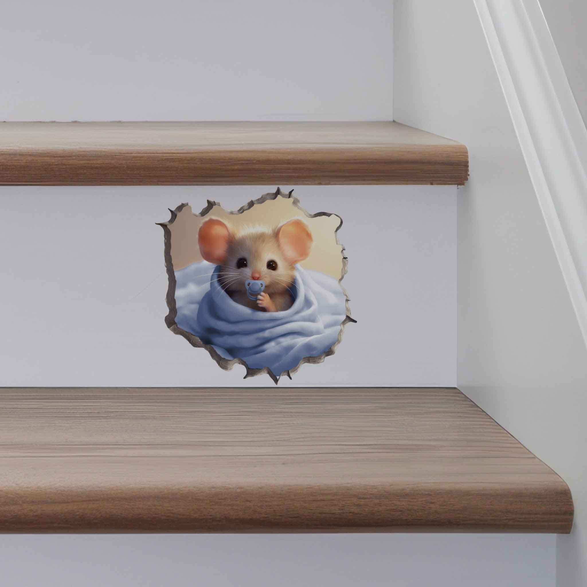 It's a Boy Mouse Hole Decal - My Wonderful Walls