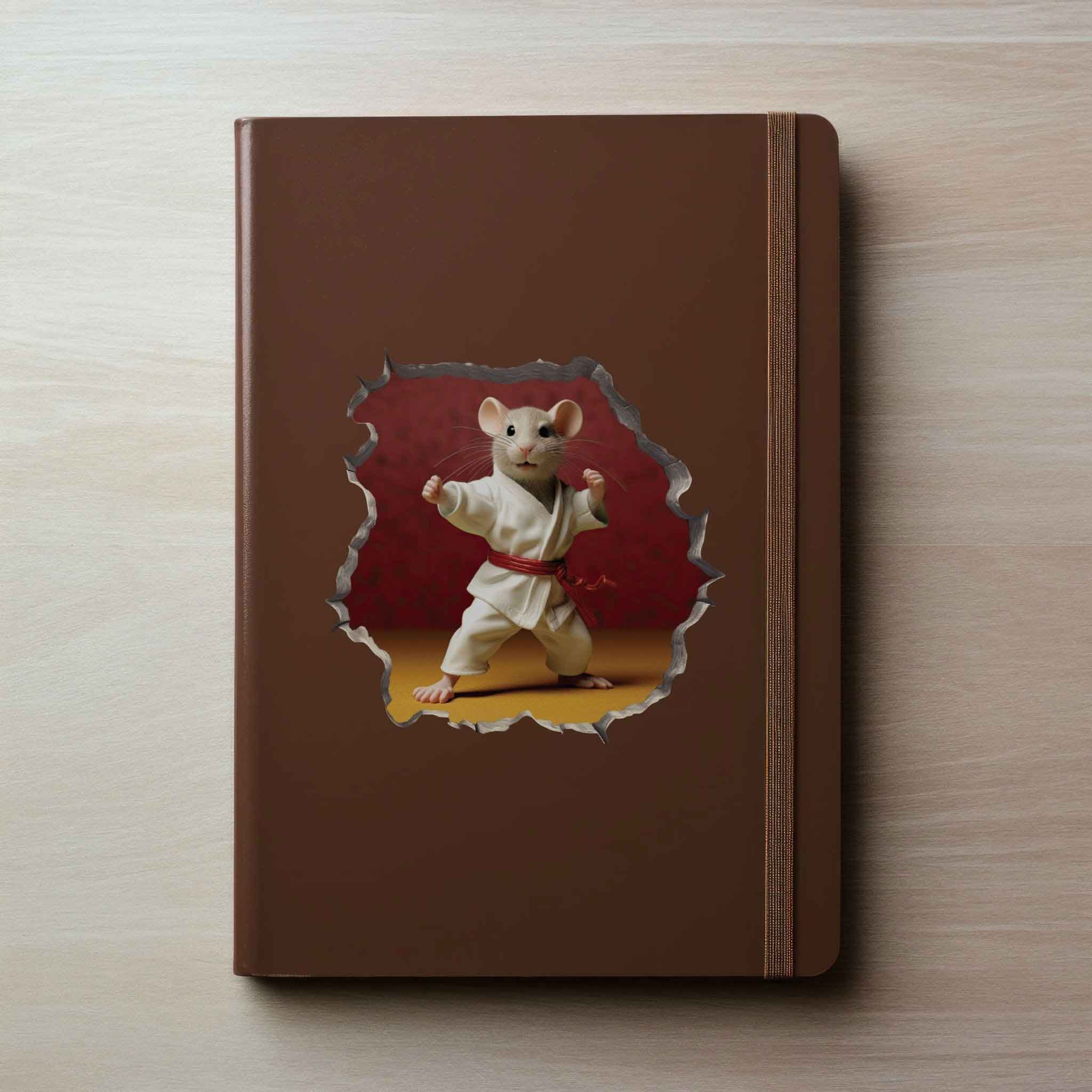 Karate Mouse Hole Decal - My Wonderful Walls