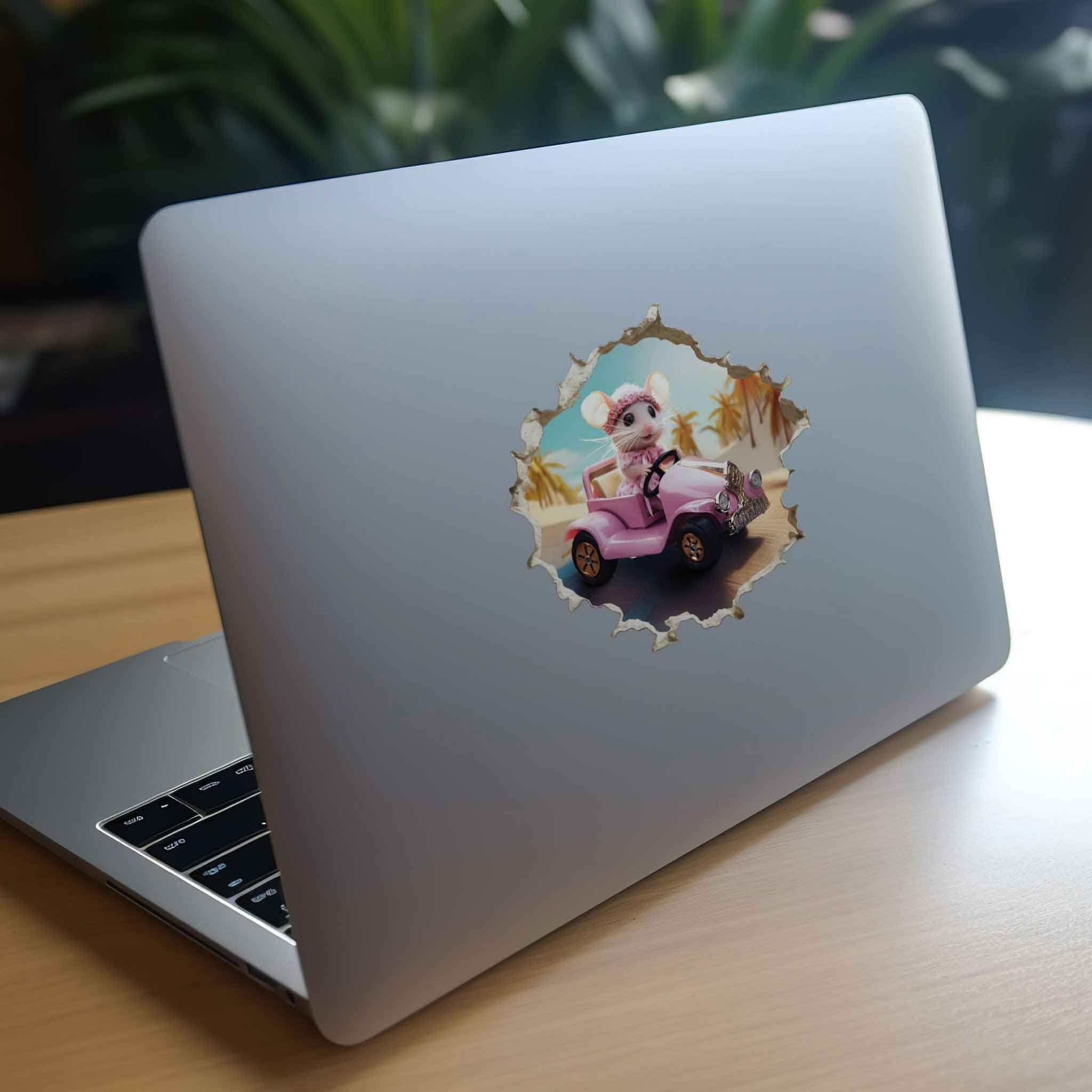 Malibu Dream Mouse Hole Decal - My Wonderful Walls