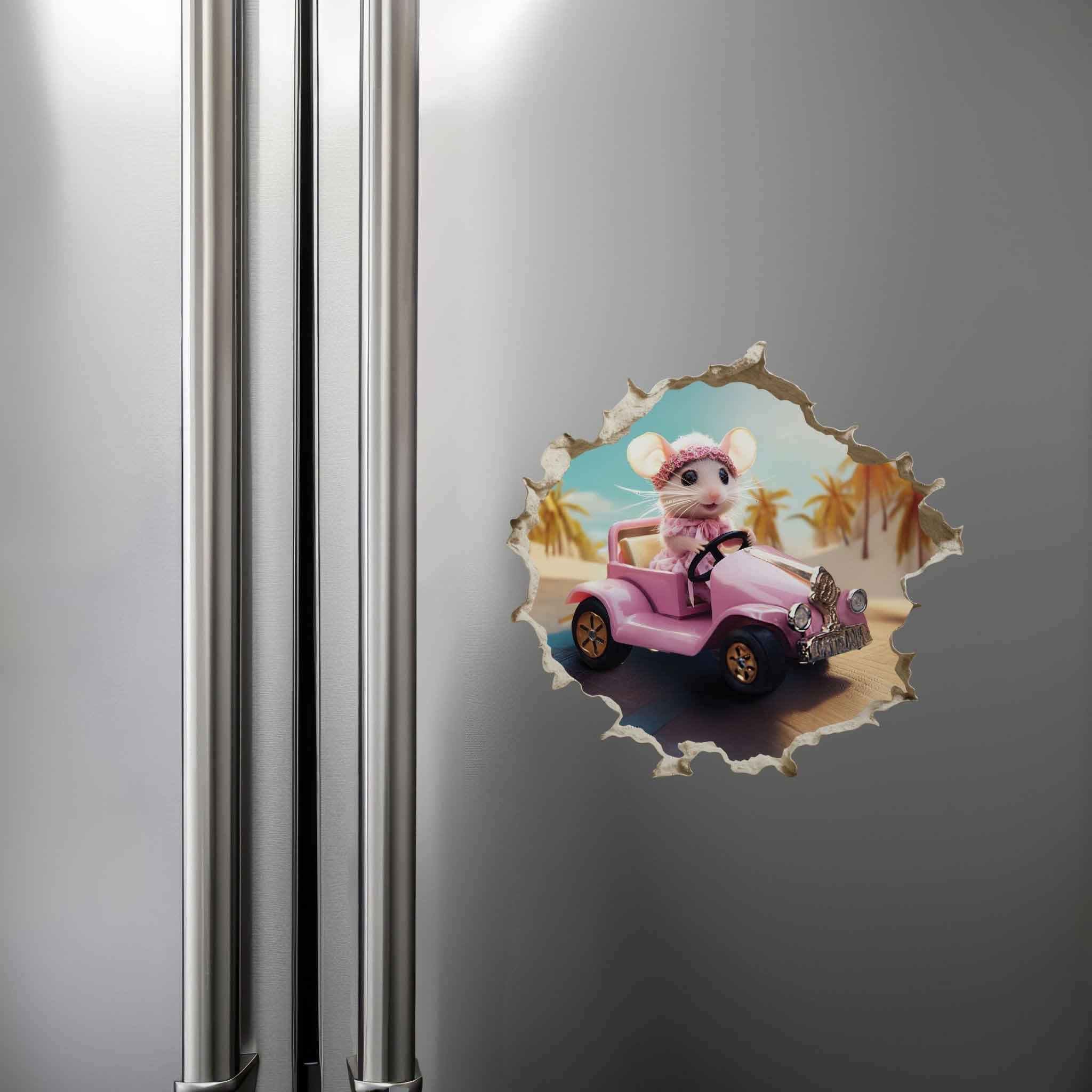 Malibu Dream Mouse Hole Decal - My Wonderful Walls