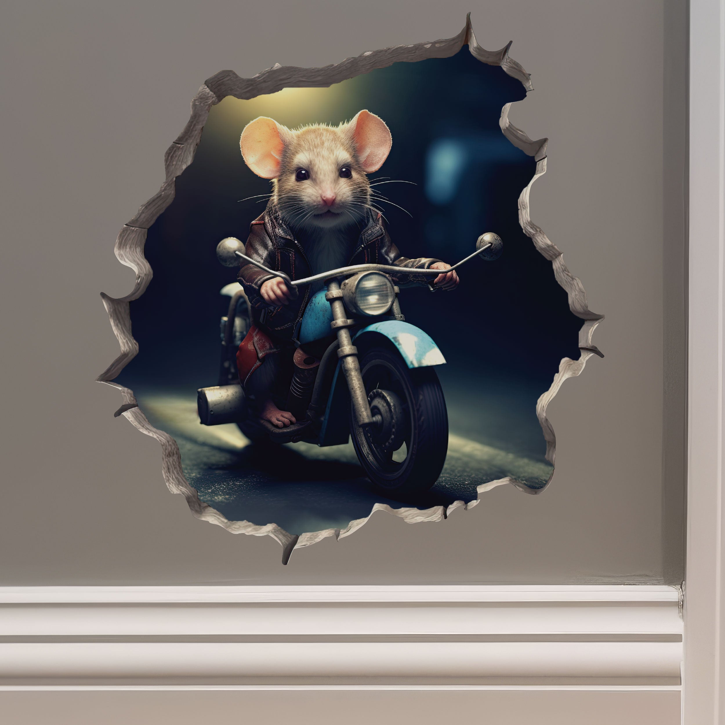 50% OFF LIQUIDATION MOUSE HOLE DECALS - LIMITED QUANTITIES