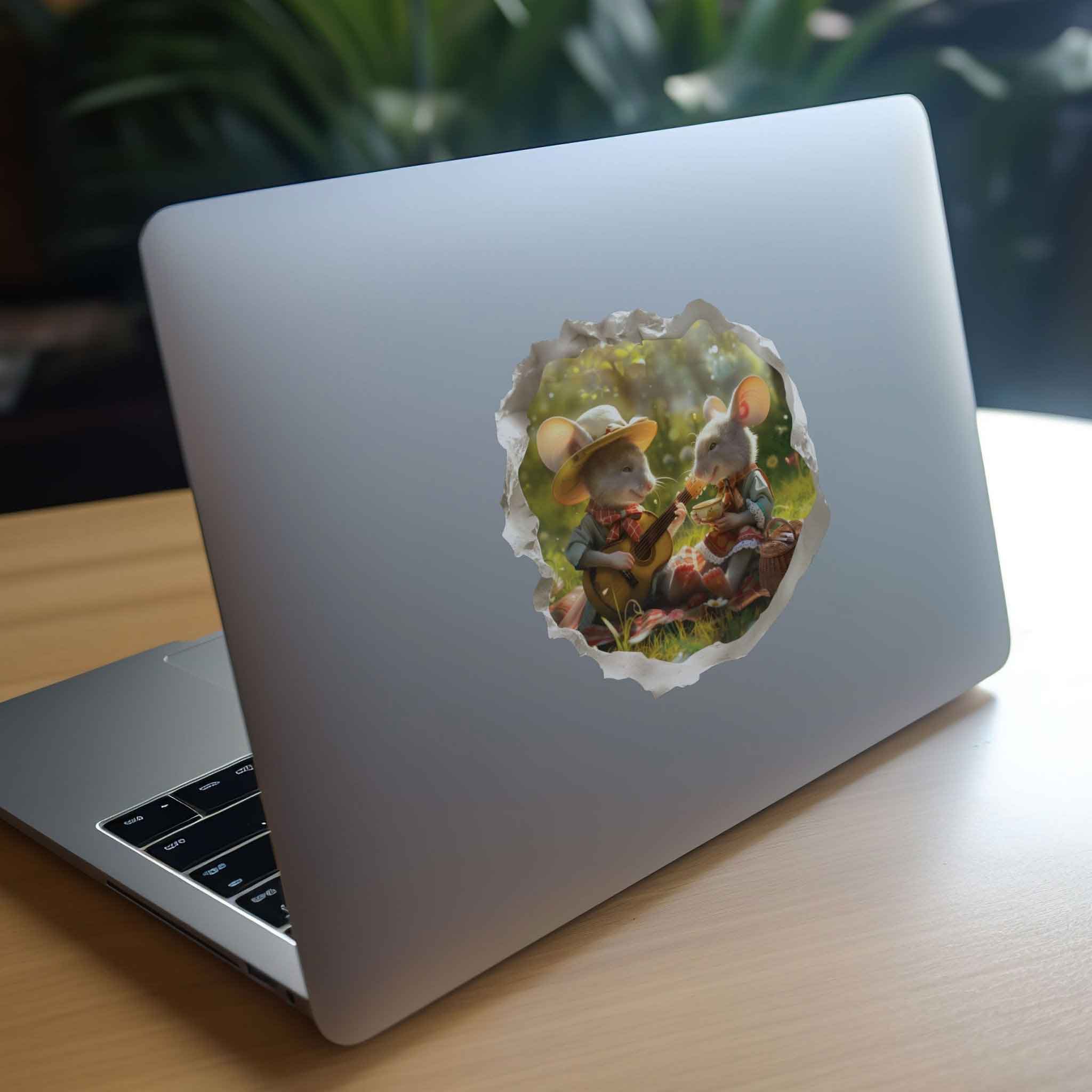 Picnic Mouse Hole Decal - My Wonderful Walls