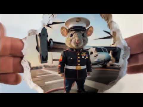 Marine Corps Military Mouse Hole Decal