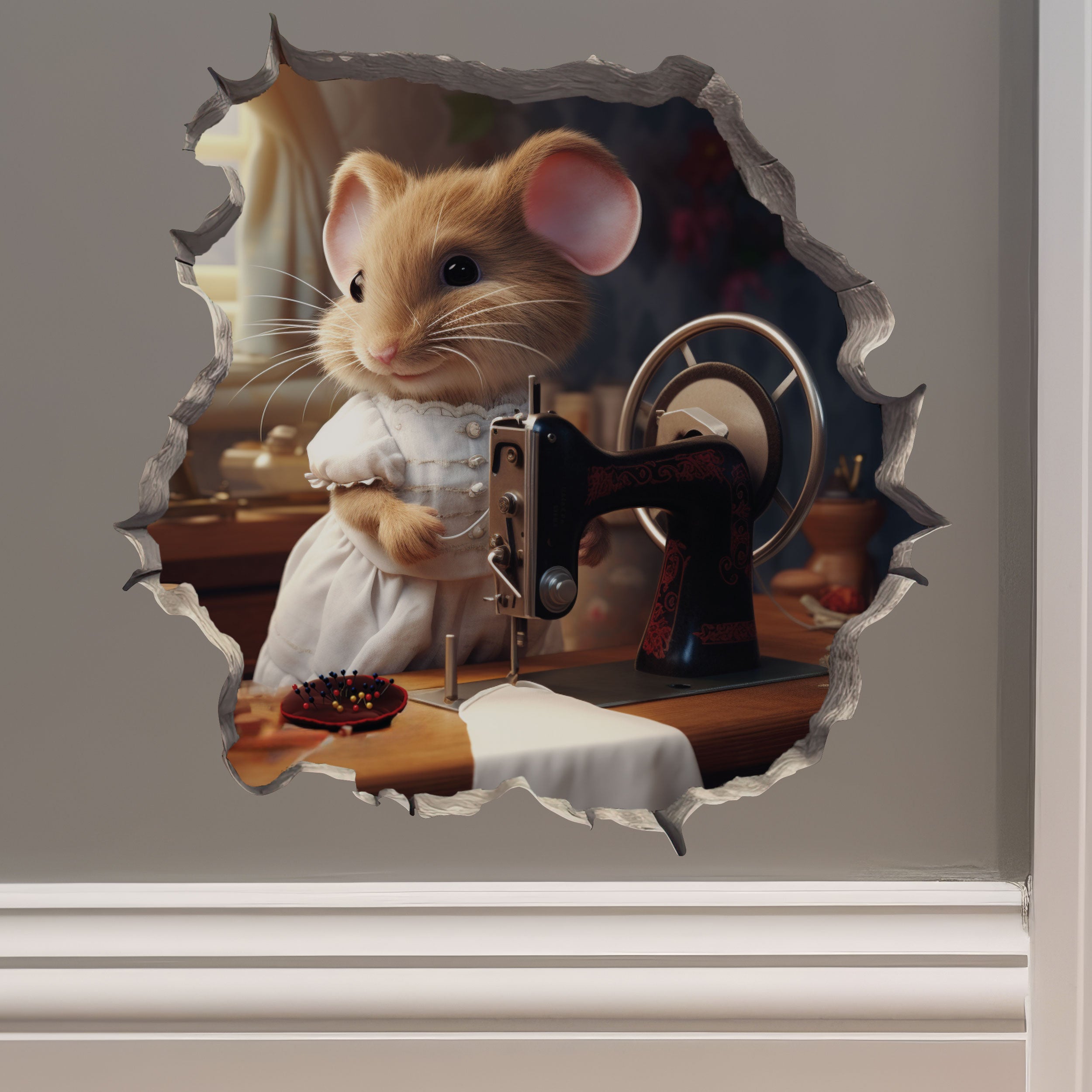 50% OFF LIQUIDATION MOUSE HOLE DECALS - LIMITED QUANTITIES