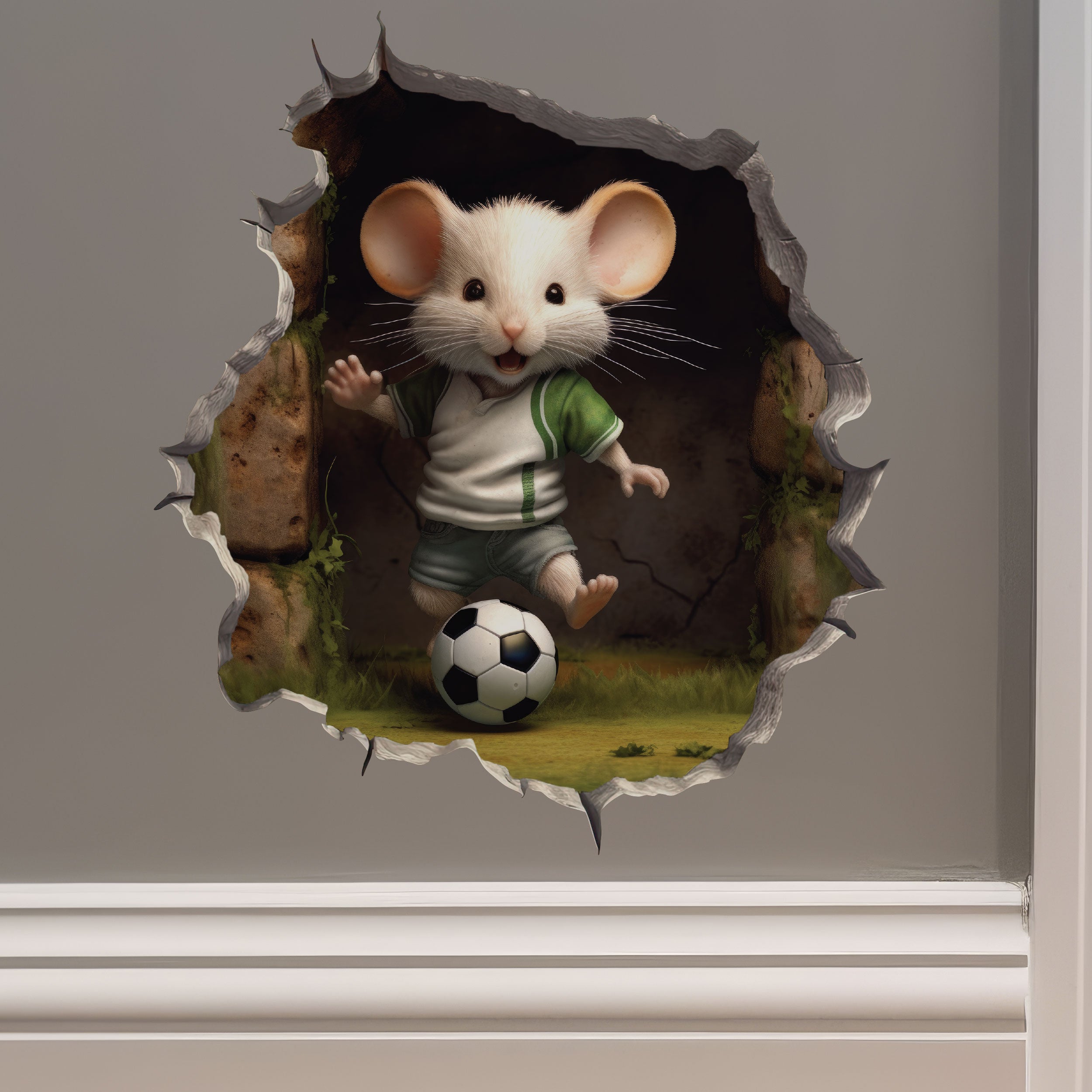 50% OFF LIQUIDATION MOUSE HOLE DECALS - LIMITED QUANTITIES
