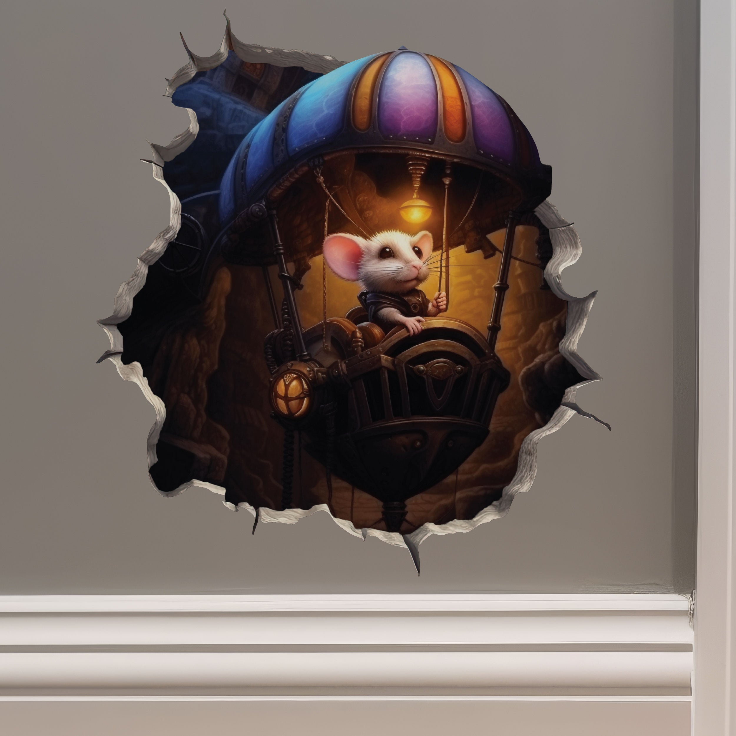 50% OFF LIQUIDATION MOUSE HOLE DECALS - LIMITED QUANTITIES