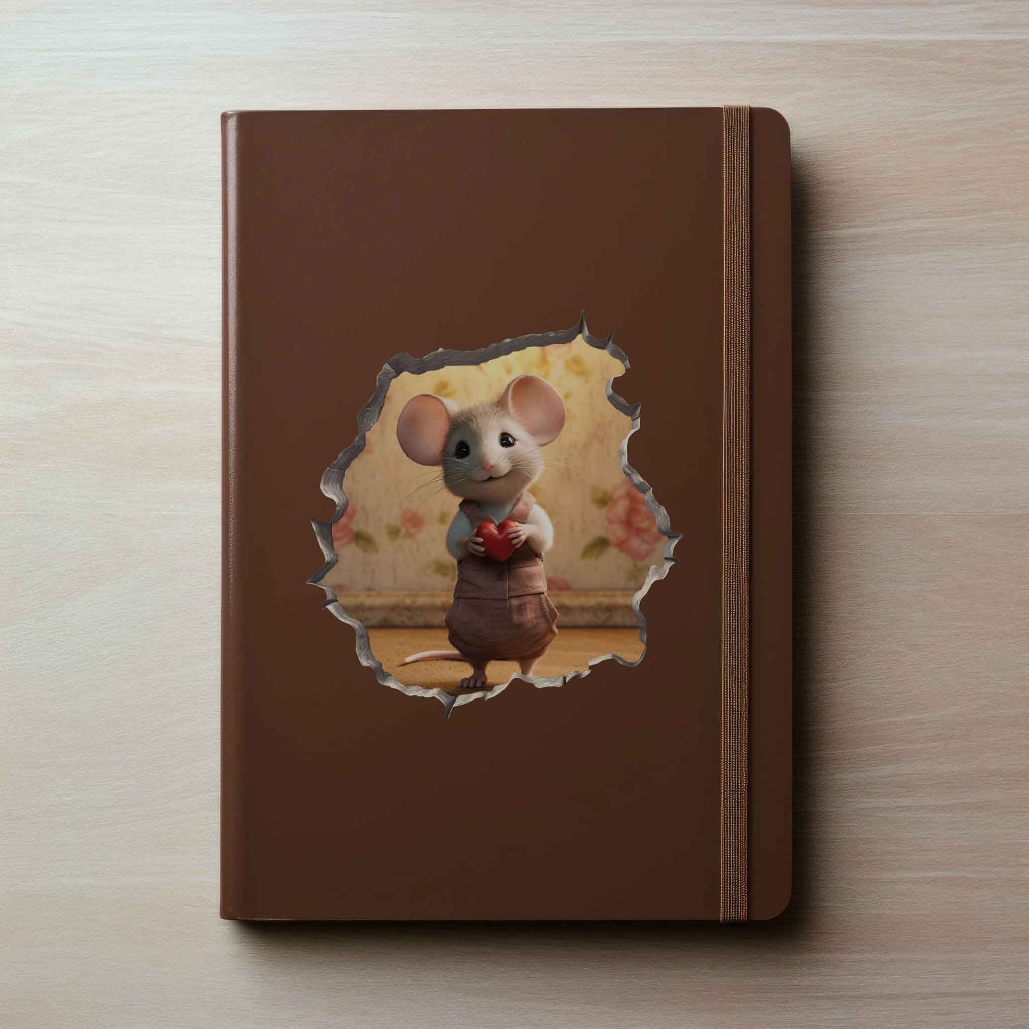 Sweetheart Mouse Hole Decal - My Wonderful Walls