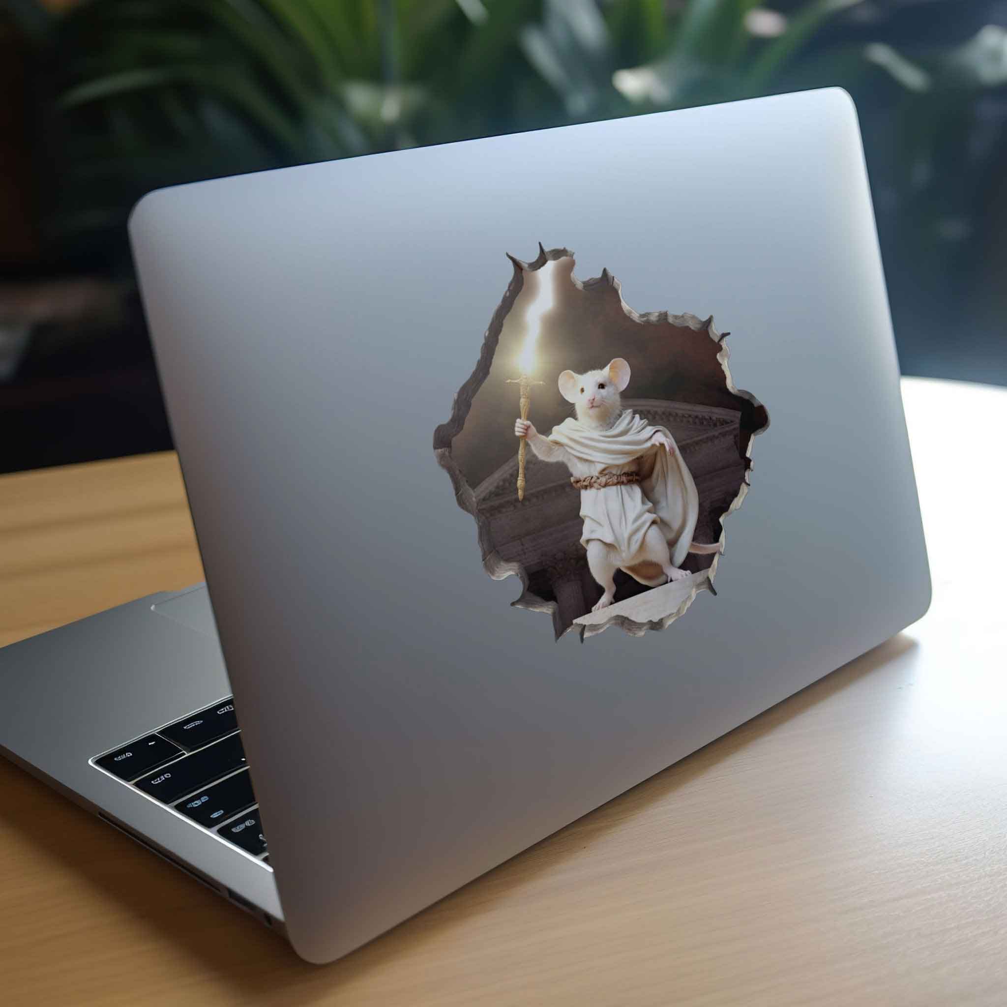 Zeus Mouse Hole Decal - My Wonderful Walls